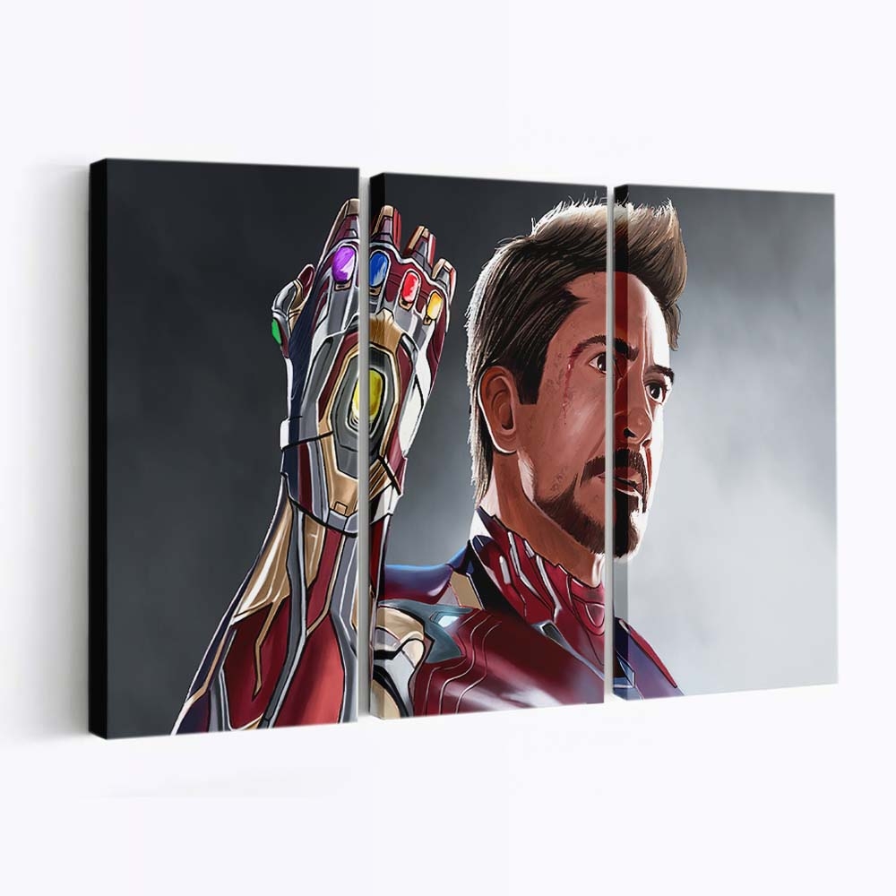 Iron Man Kunst 2020 Leinwandbild - Wanddeko