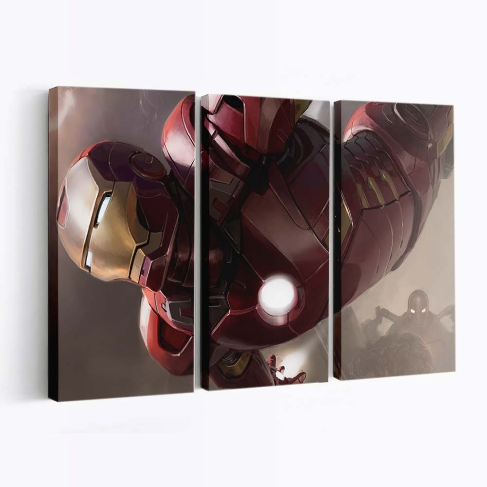 Iron Man Avengers 3 Leinwandbild - Wanddeko