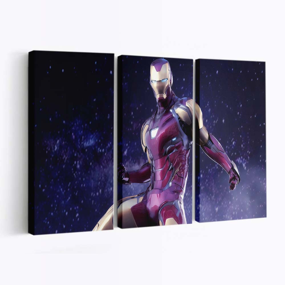 Iron Man Avengers Endgame Anzug Leinwandbild - Wanddeko