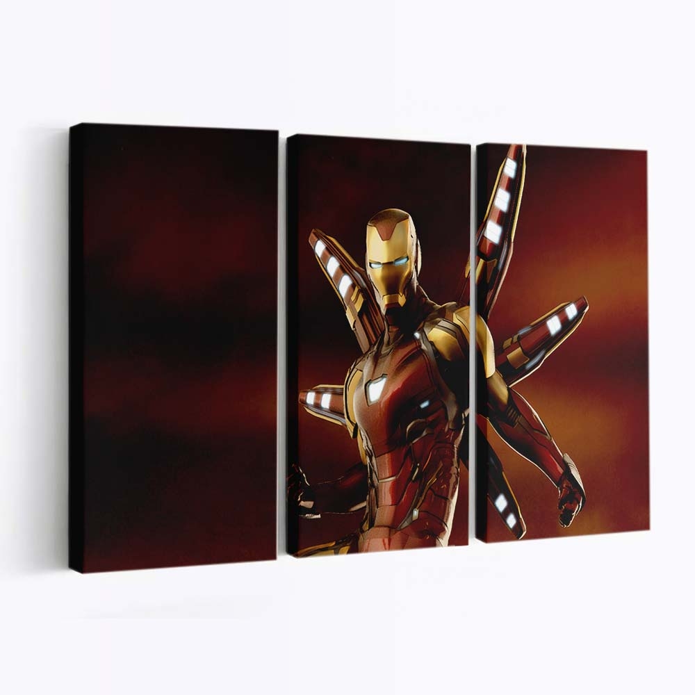 Iron Man Avengers Endgame Anzug 2 Leinwandbild - Wanddeko