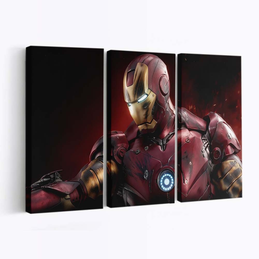 Iron Man Die Zukunft enthüllt Leinwandbild - Wanddeko