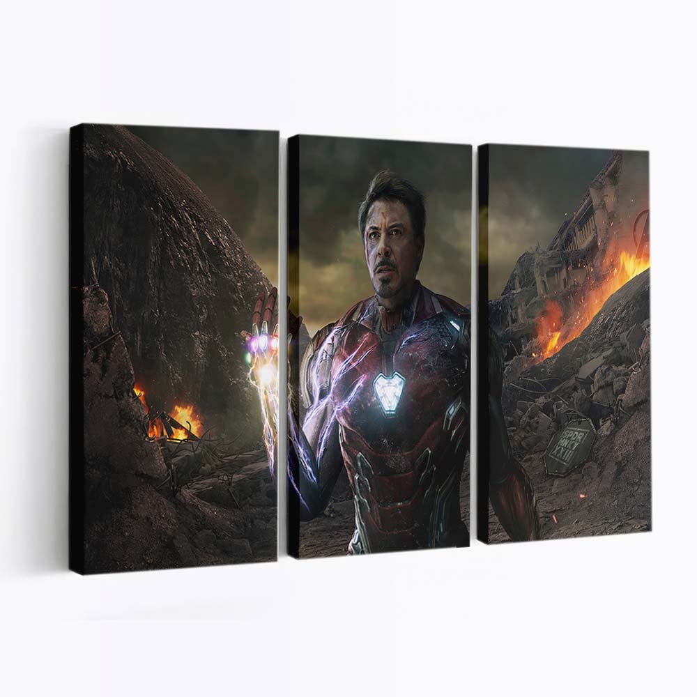 Iron Man Der Letzte Leinwandbild - Wanddeko