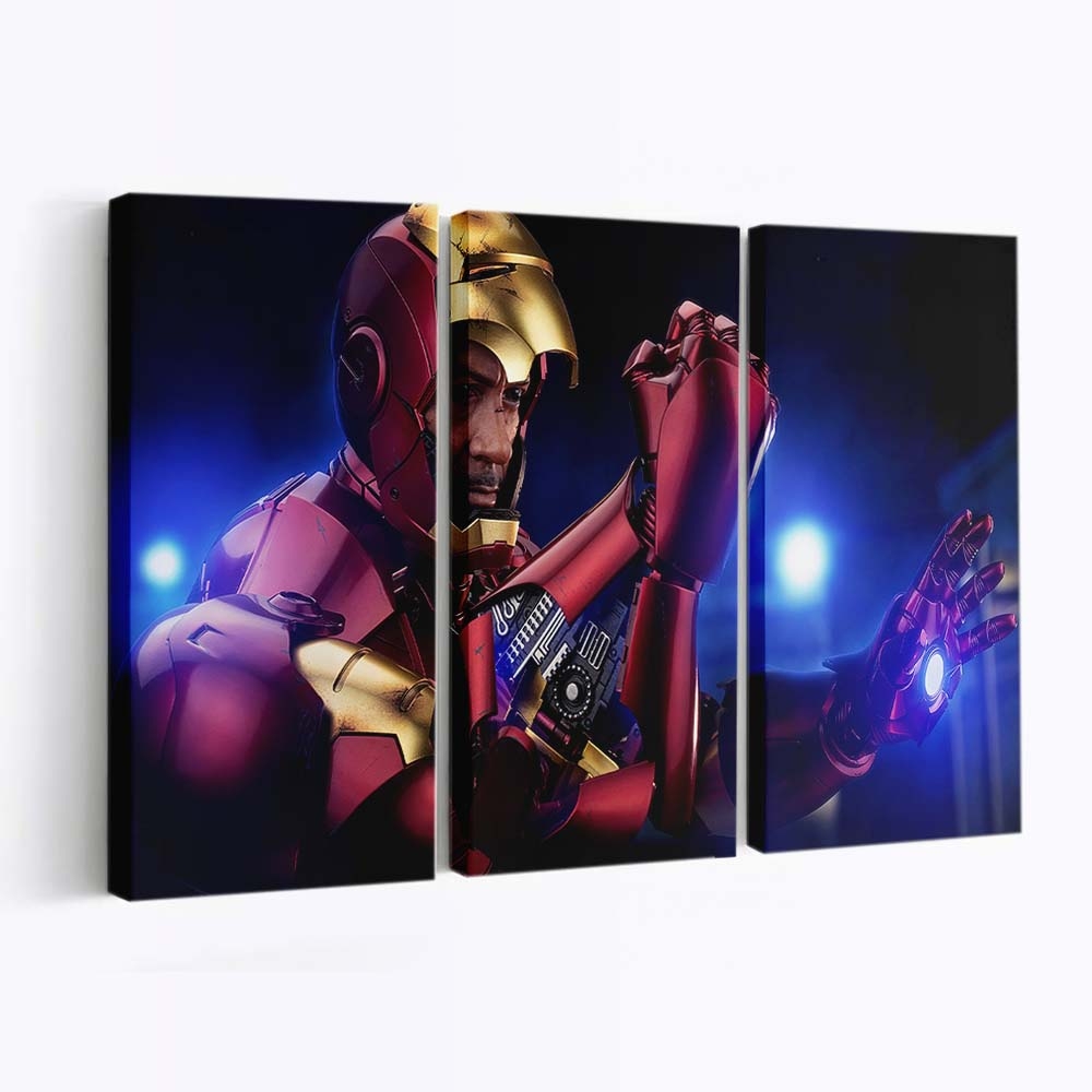 Iron Man 2019 3 Leinwandbild - Wanddeko