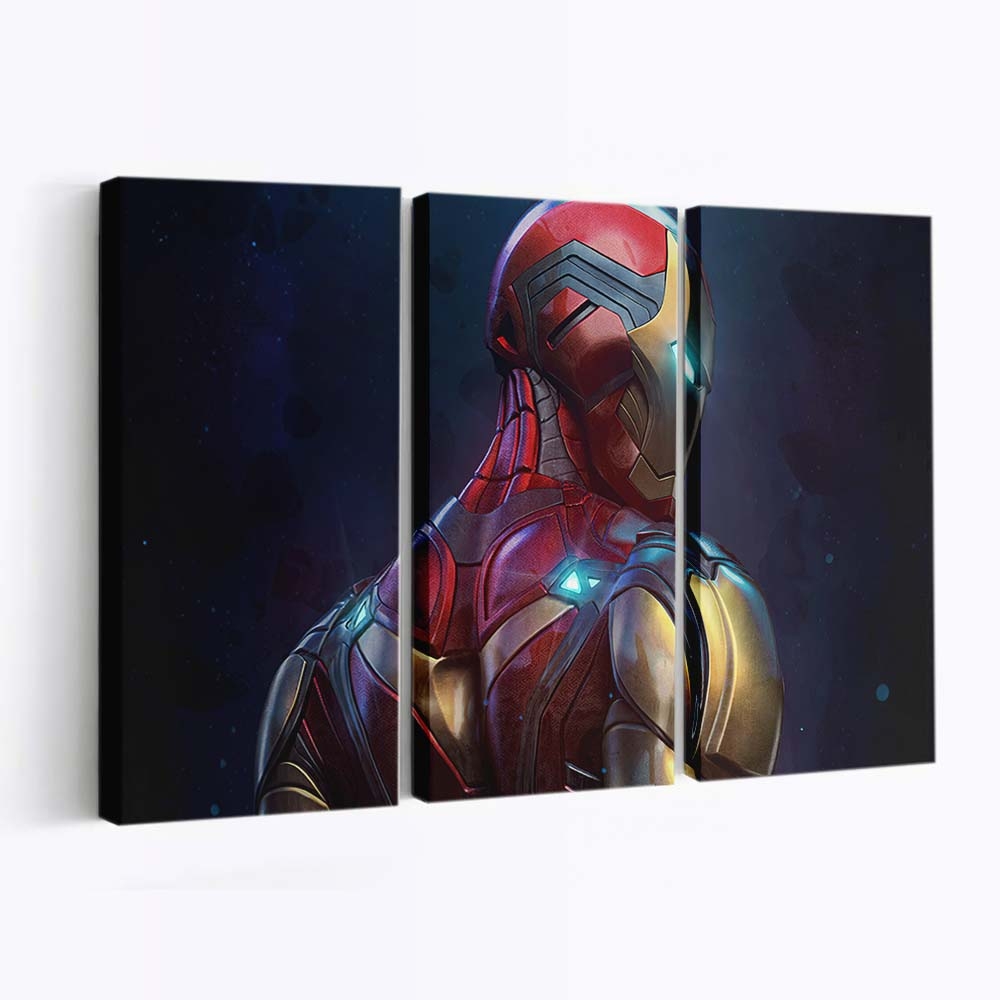 Iron Mark 85 Sculpt Leinwandbild - Wanddeko