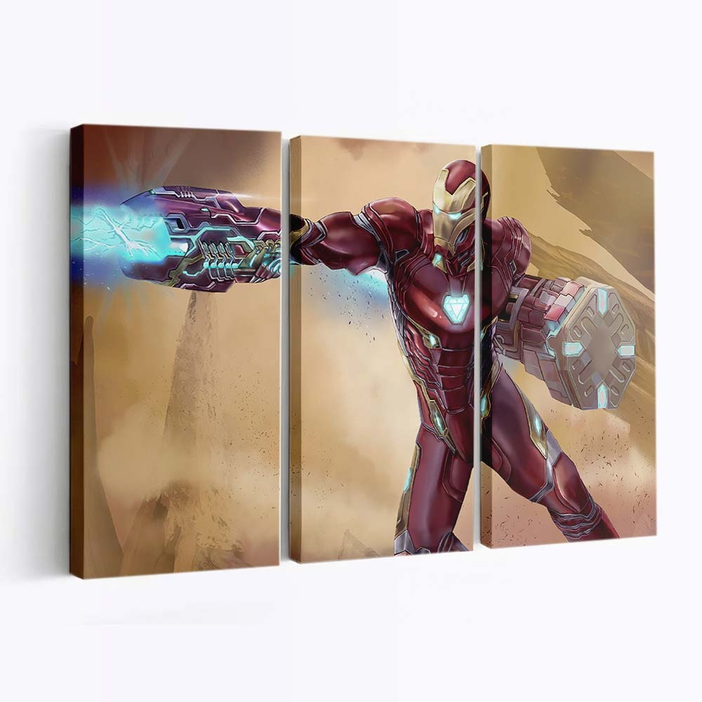 IronmanBlaster Leinwandbild - Wanddeko