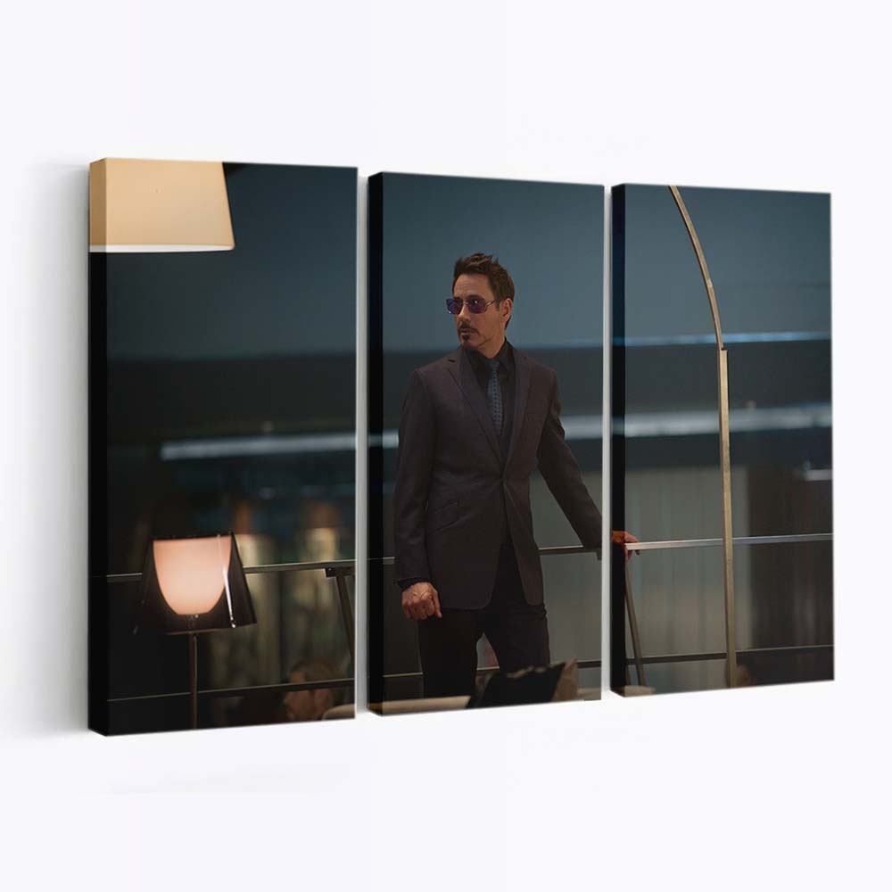 Rdj In Avengers Infinity War 2018 Leinwandbild - Wanddeko