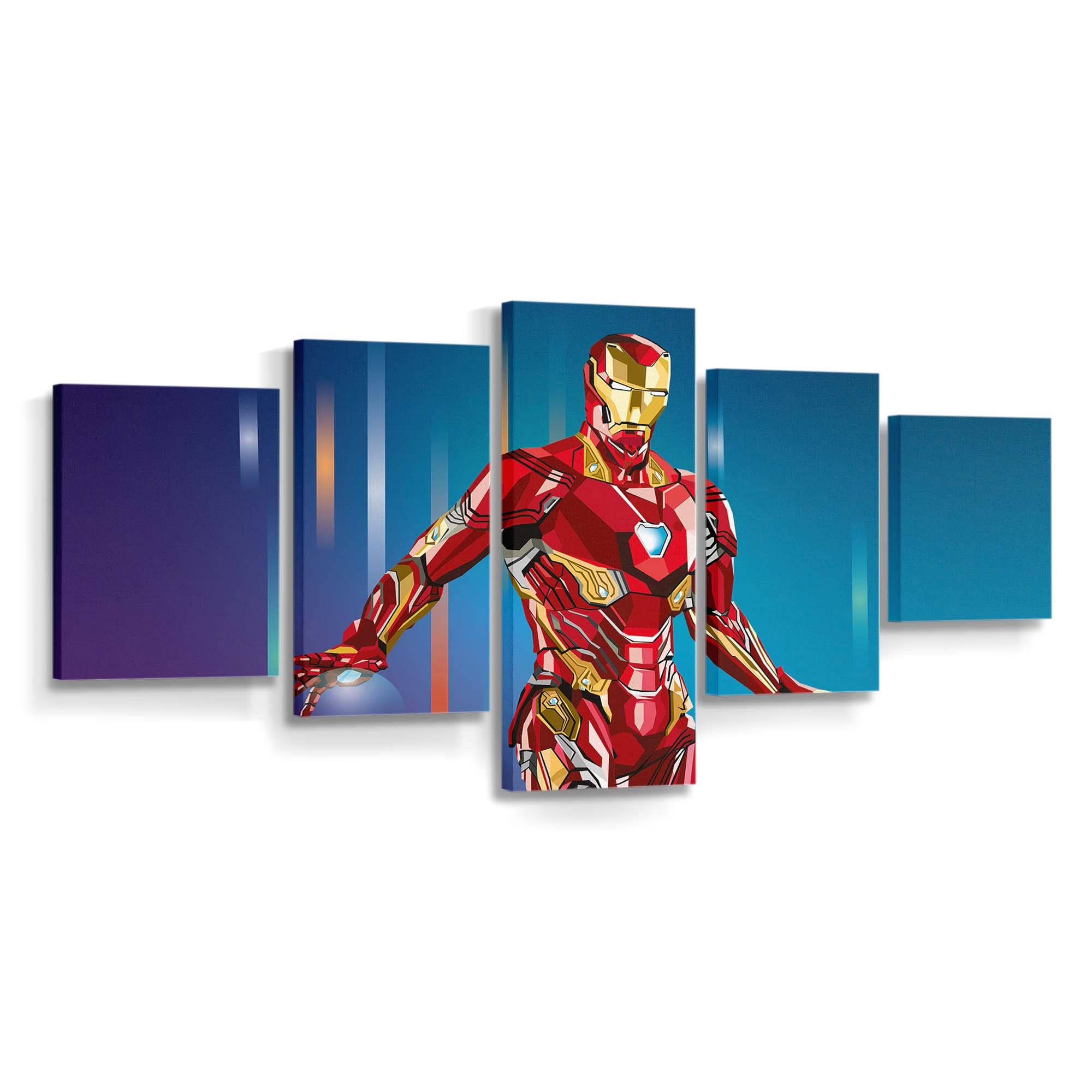 2020 Iron Man Kunstwerk Leinwandbild - Wanddeko
