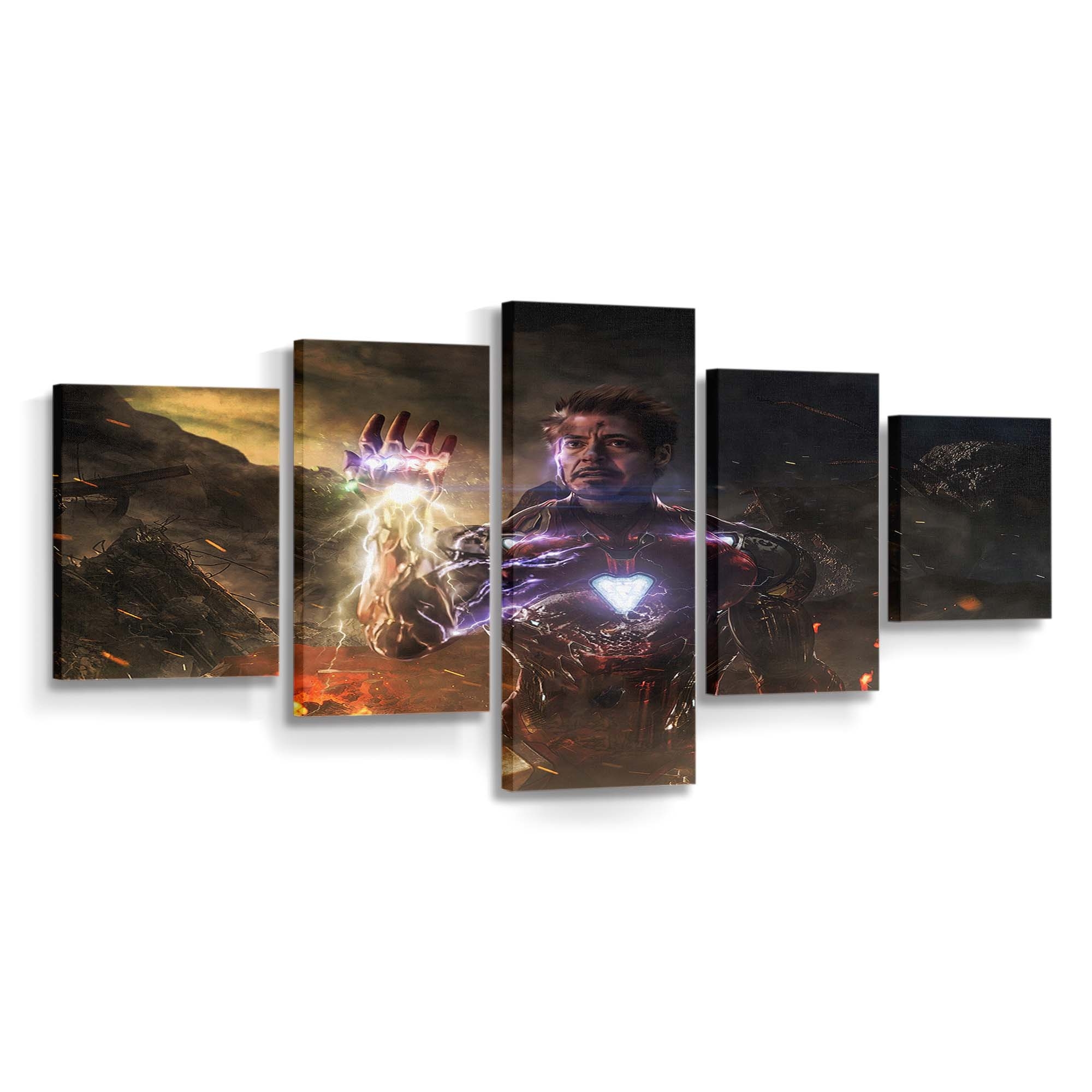 Ich bin Iron Man Leinwandbild - Wanddeko