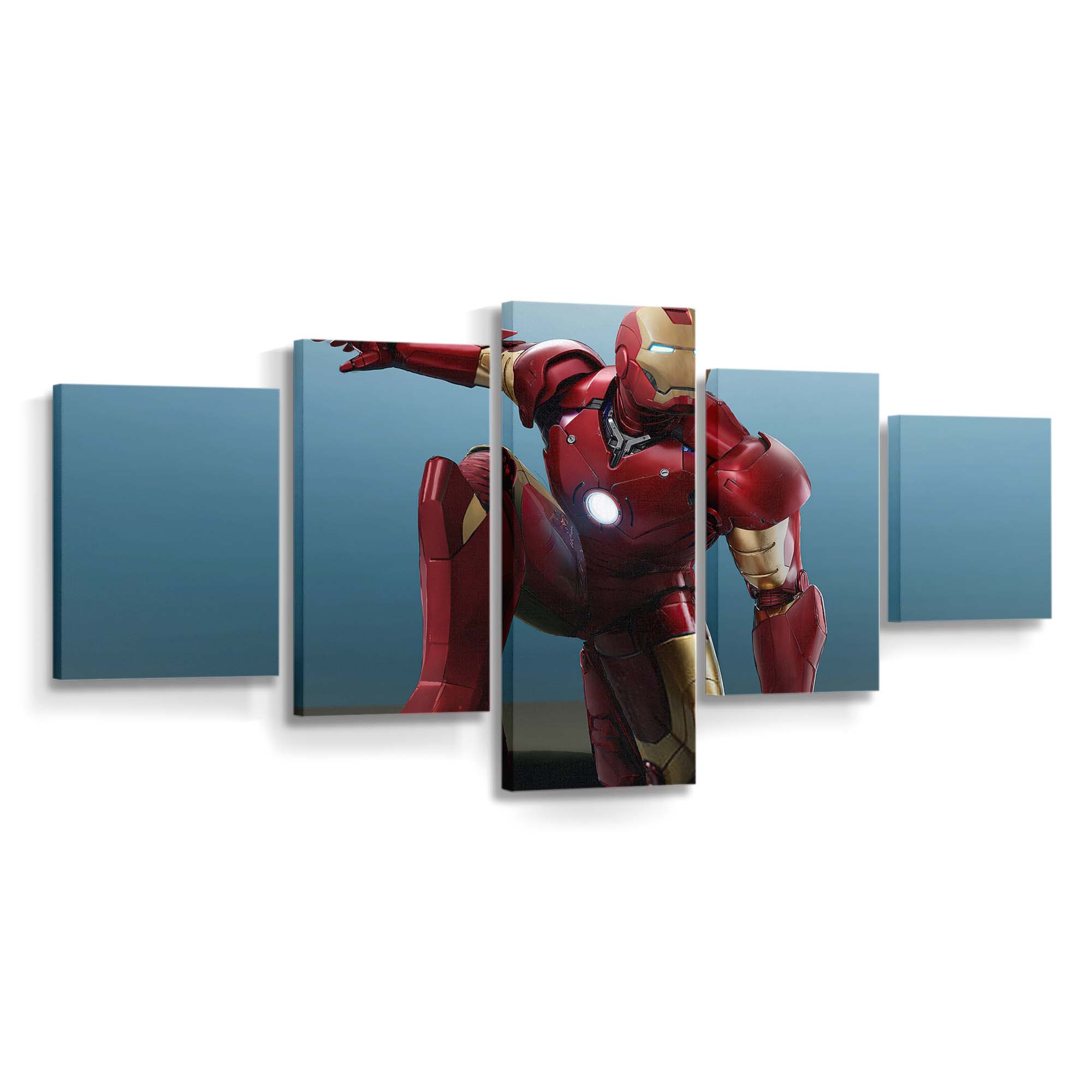 Iron Man 2020 Kunstwerk Leinwandbild - Wanddeko