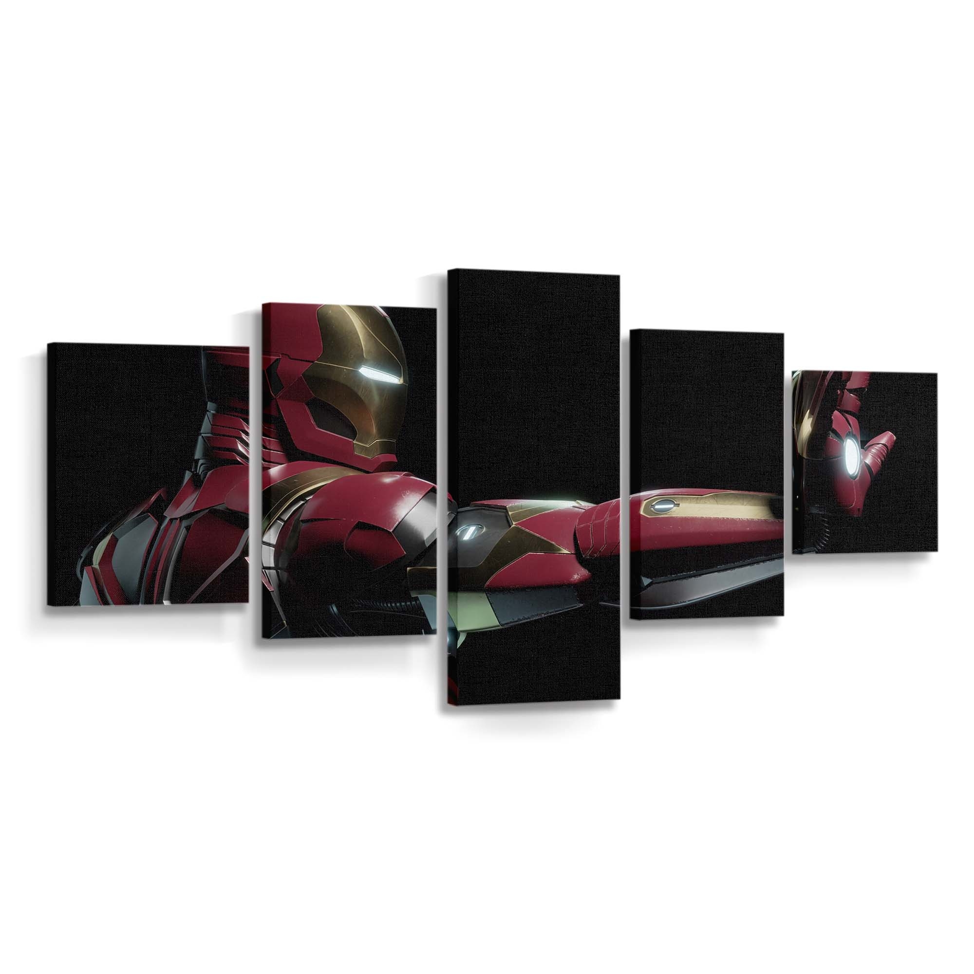 Iron Man Cgi Leinwandbild - Wanddeko