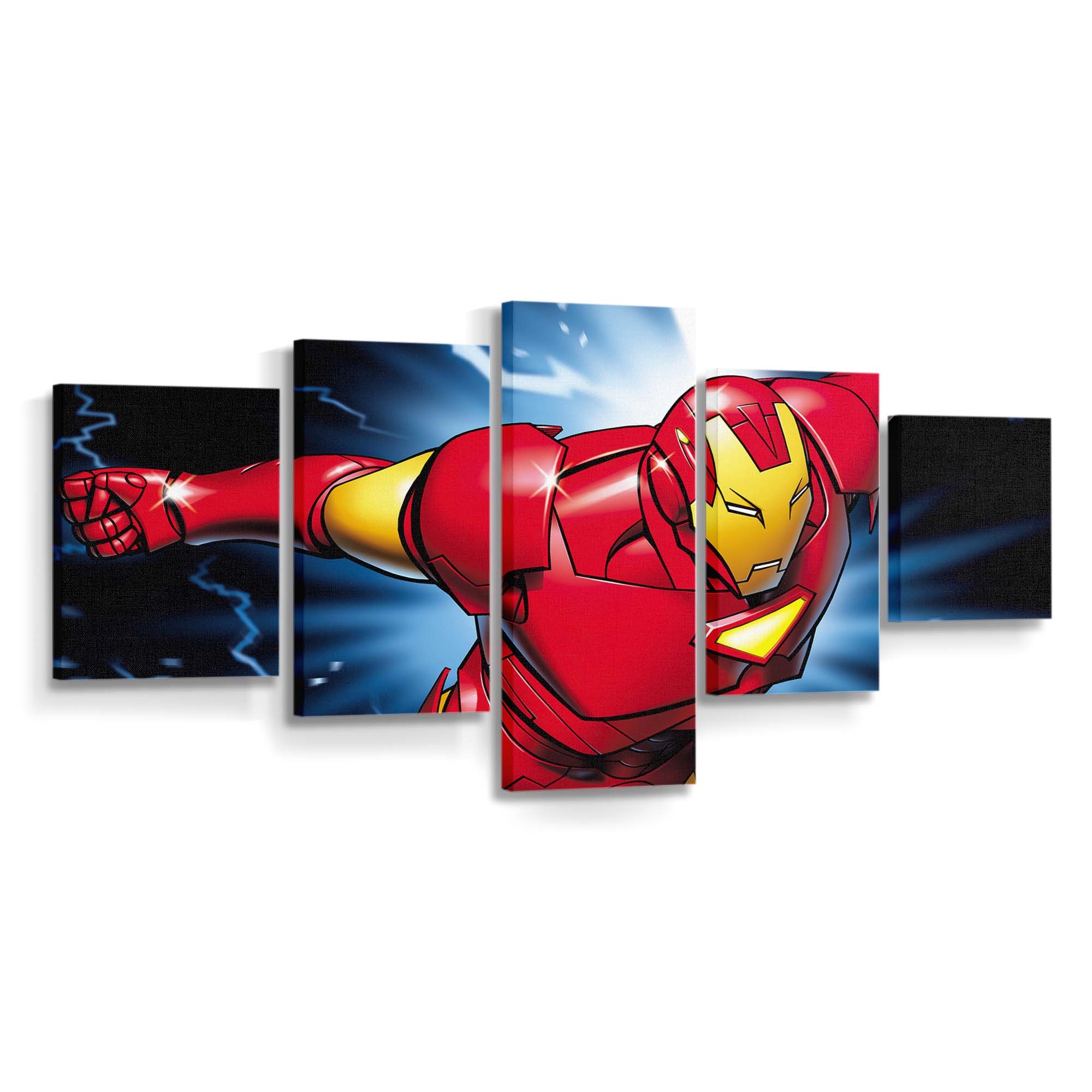 Iron Man Neue Kunstwerke Leinwandbild - Wanddeko