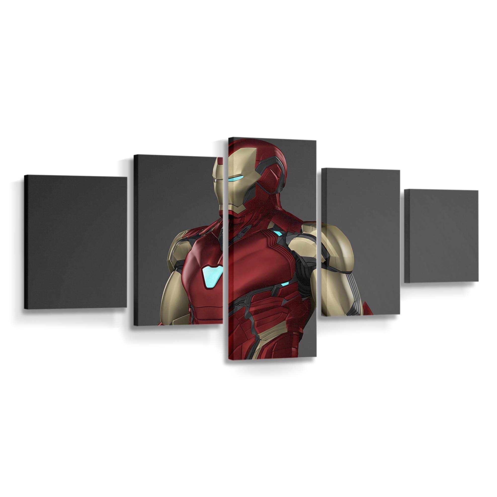 Iron Man Neue Kunst 2 Leinwandbild - Wanddeko