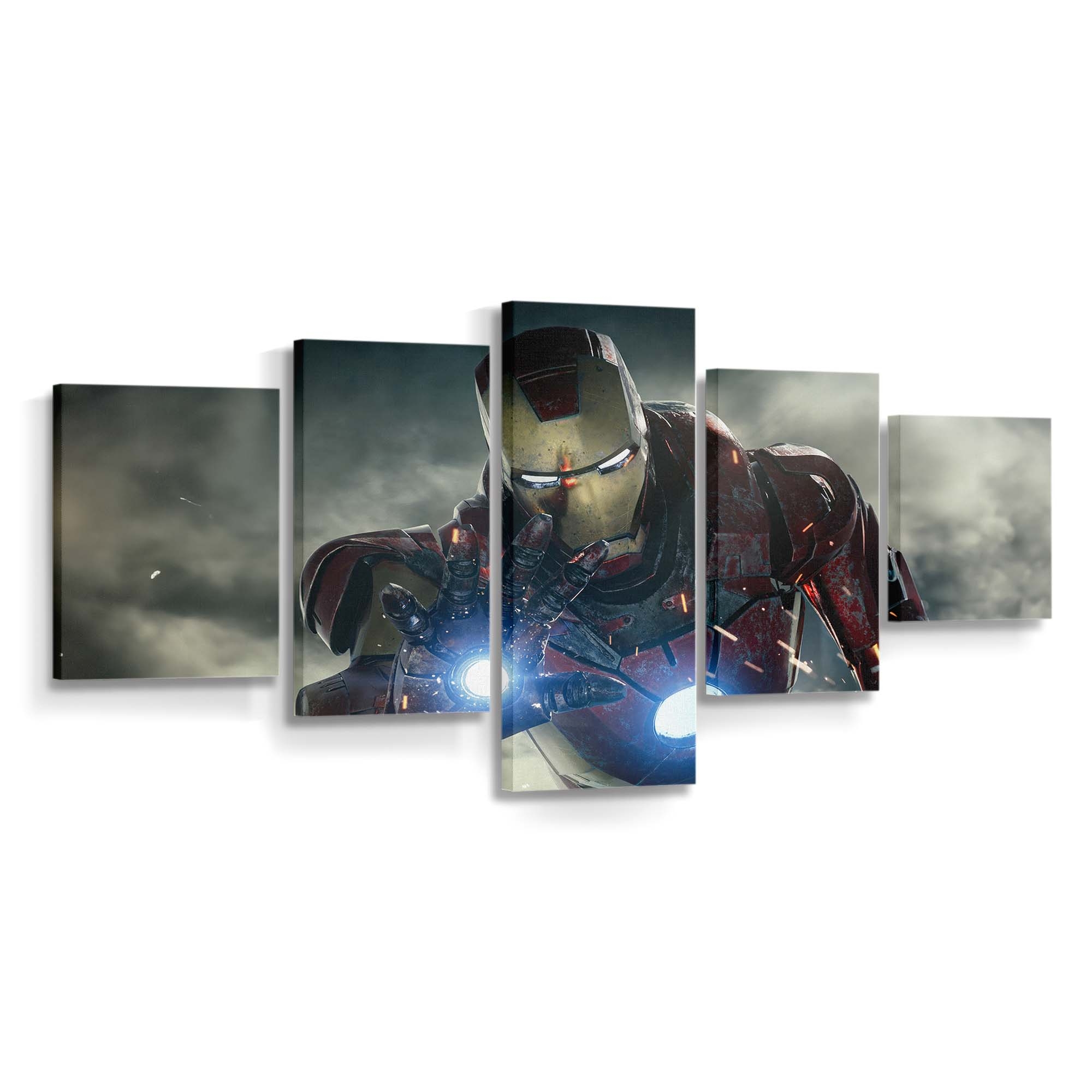 Amerikanischer Iron Man Leinwandbild - Wanddeko