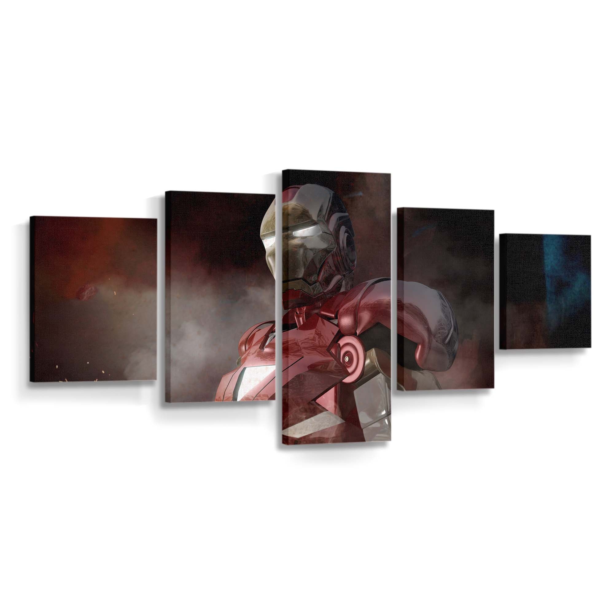 Kunstwerk Iron Man Leinwandbild - Wanddeko