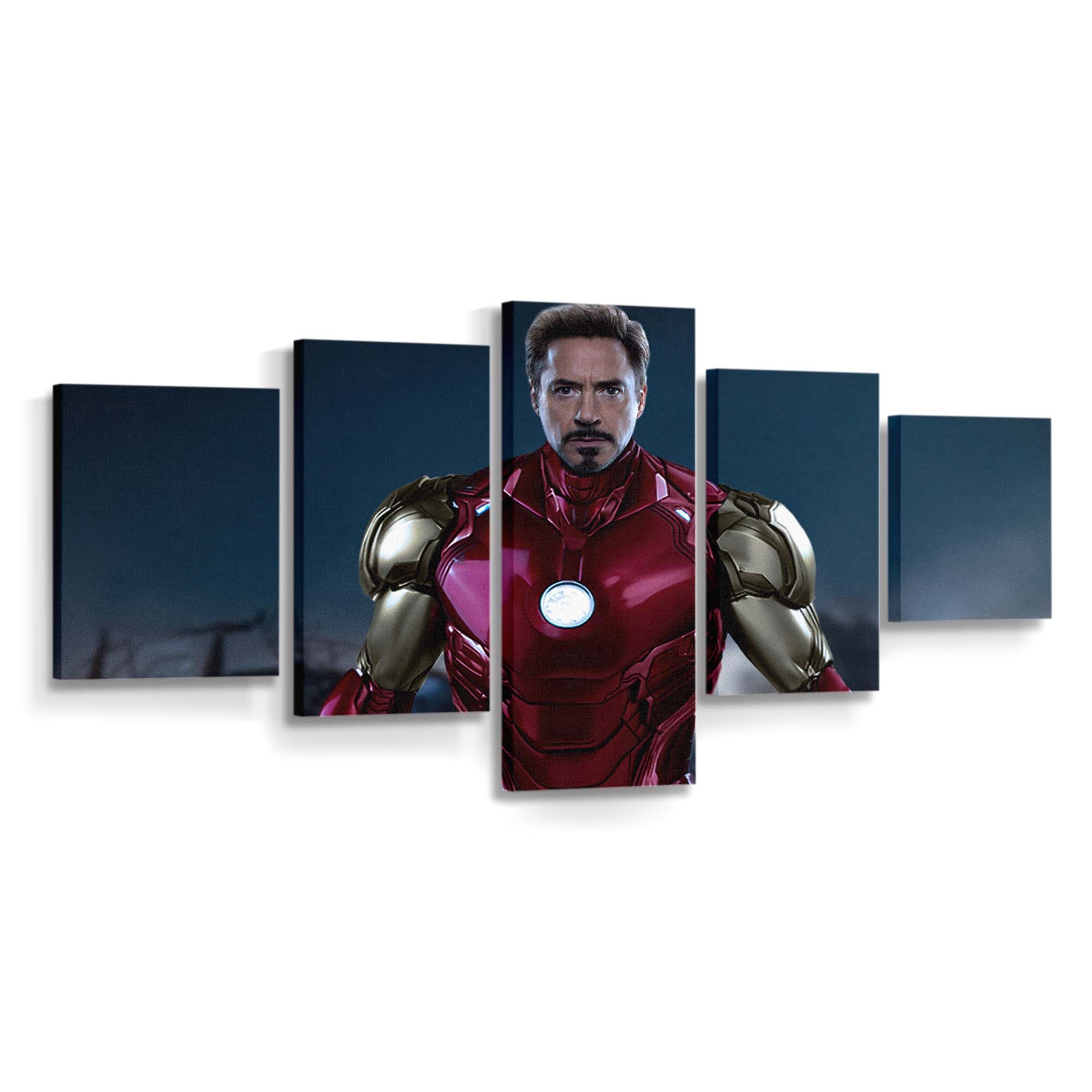 Endgame Iron Man Unmasked Version Leinwandbild - Wanddeko