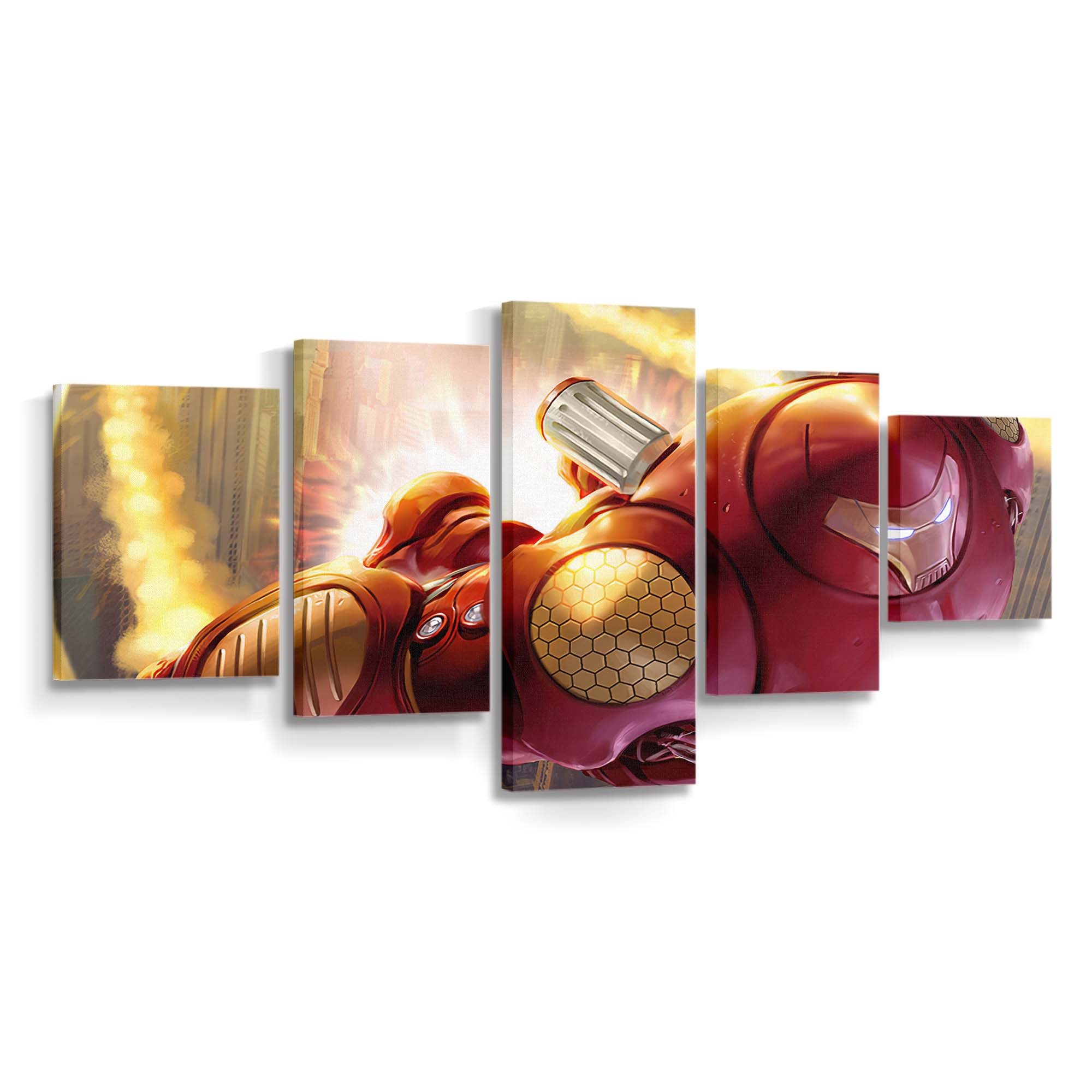Hulk Buster War Heroes Leinwandbild - Wanddeko