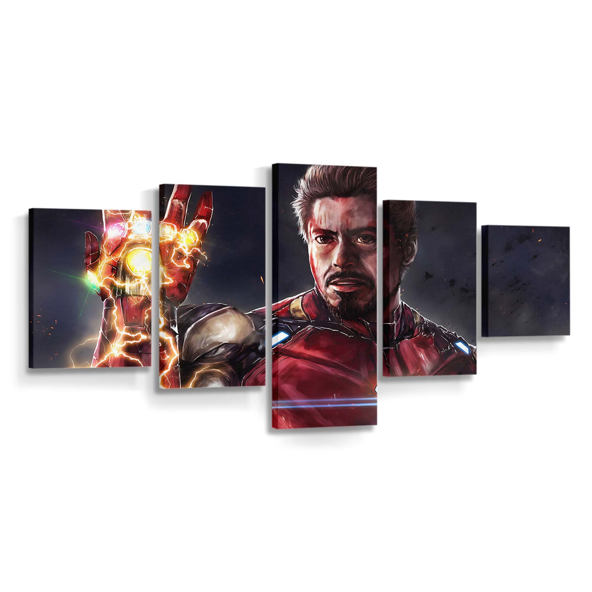 I Am Iron Man Art Leinwandbild - Wanddeko