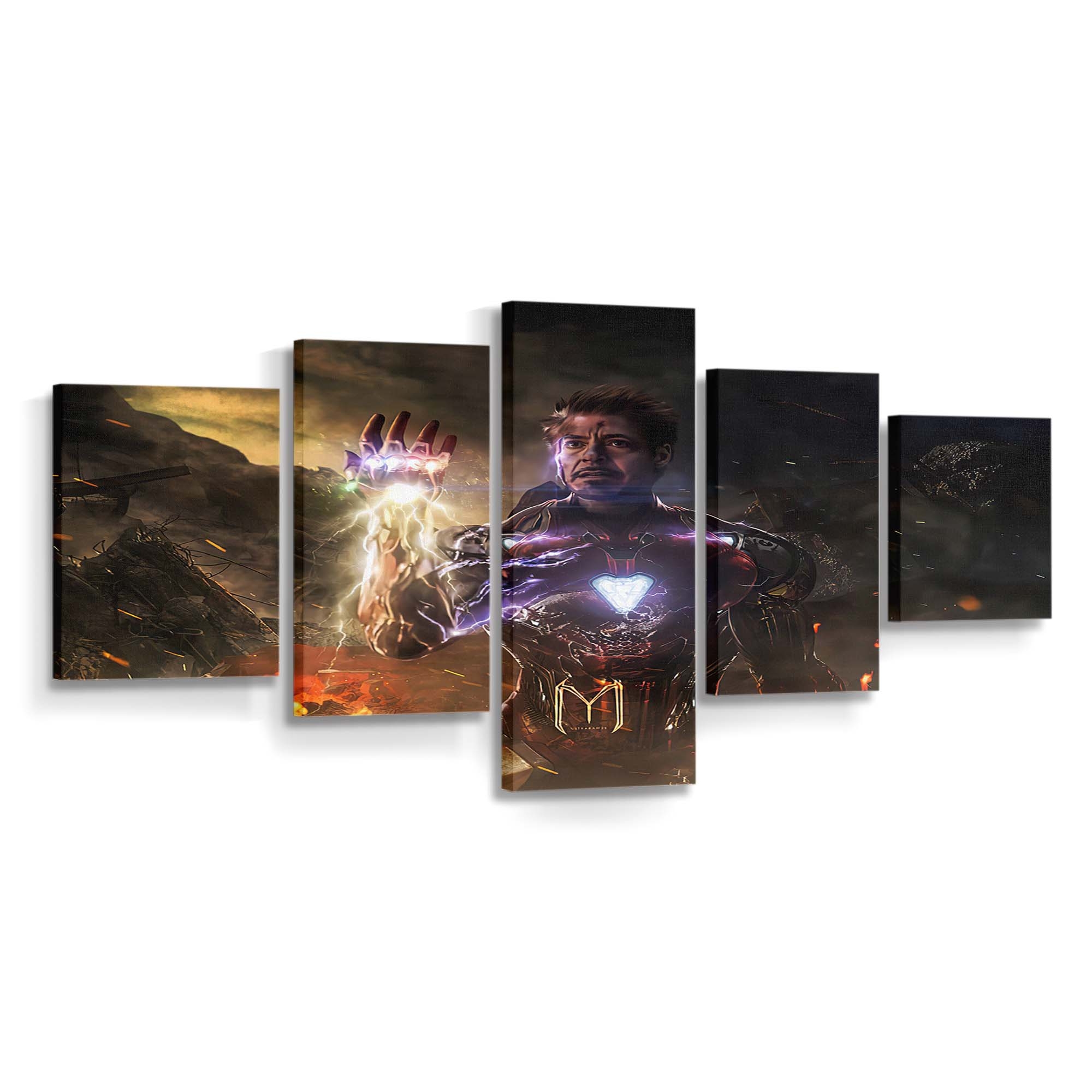 Ich bin Ironman Leinwandbild - Wanddeko