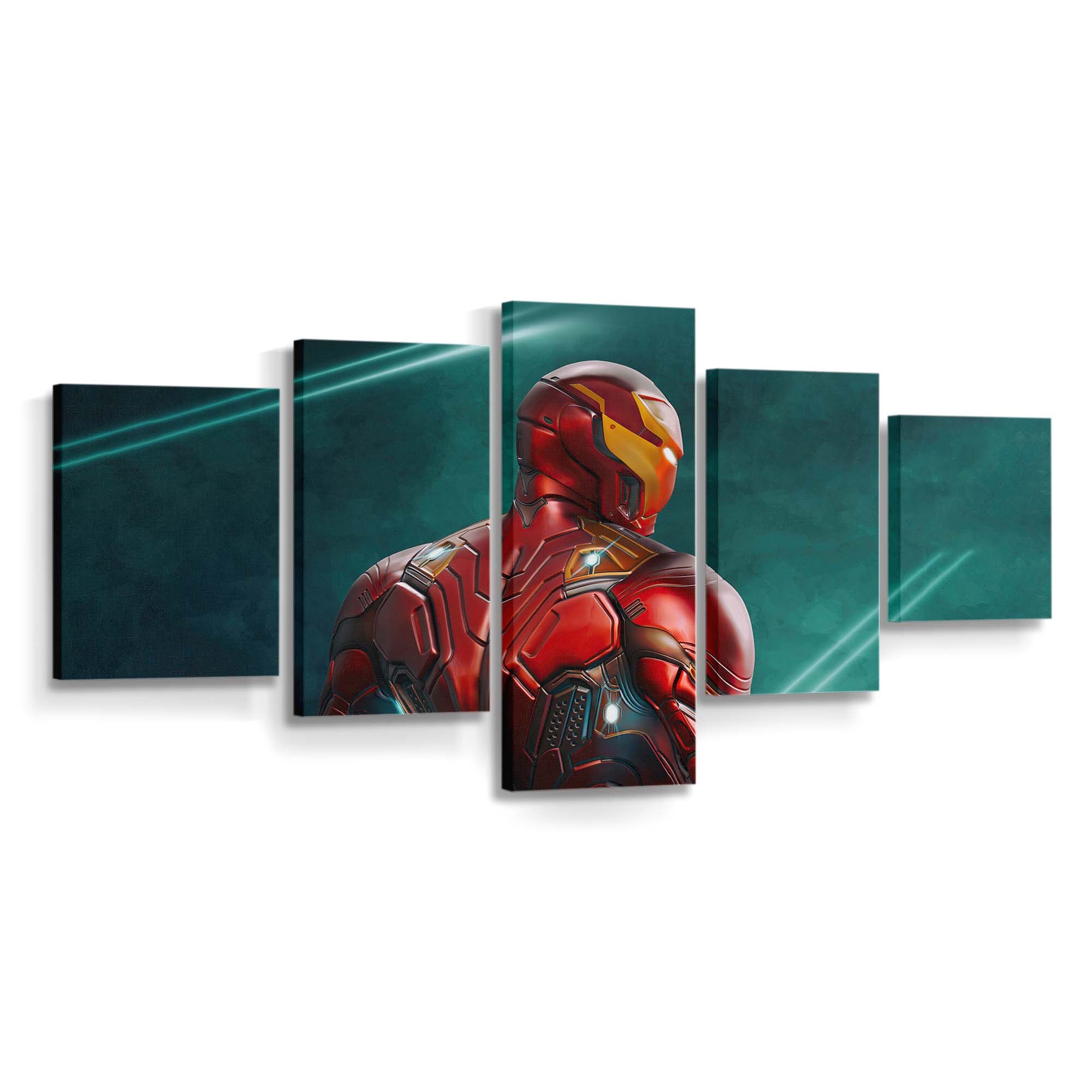 Ich bin Ironman 2 Leinwandbild - Wanddeko