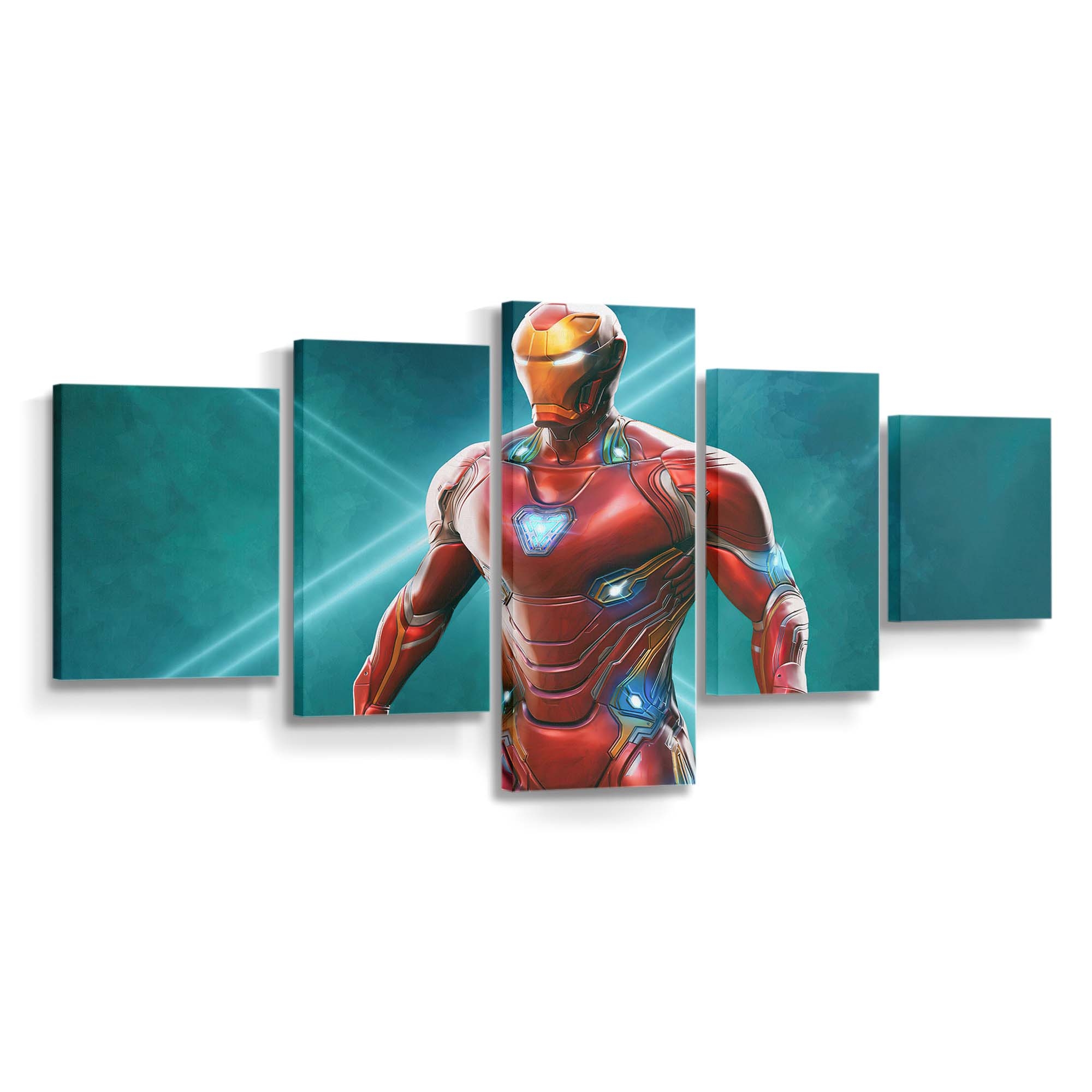 Ich bin Iron Man 2 Leinwandbild - Wanddeko