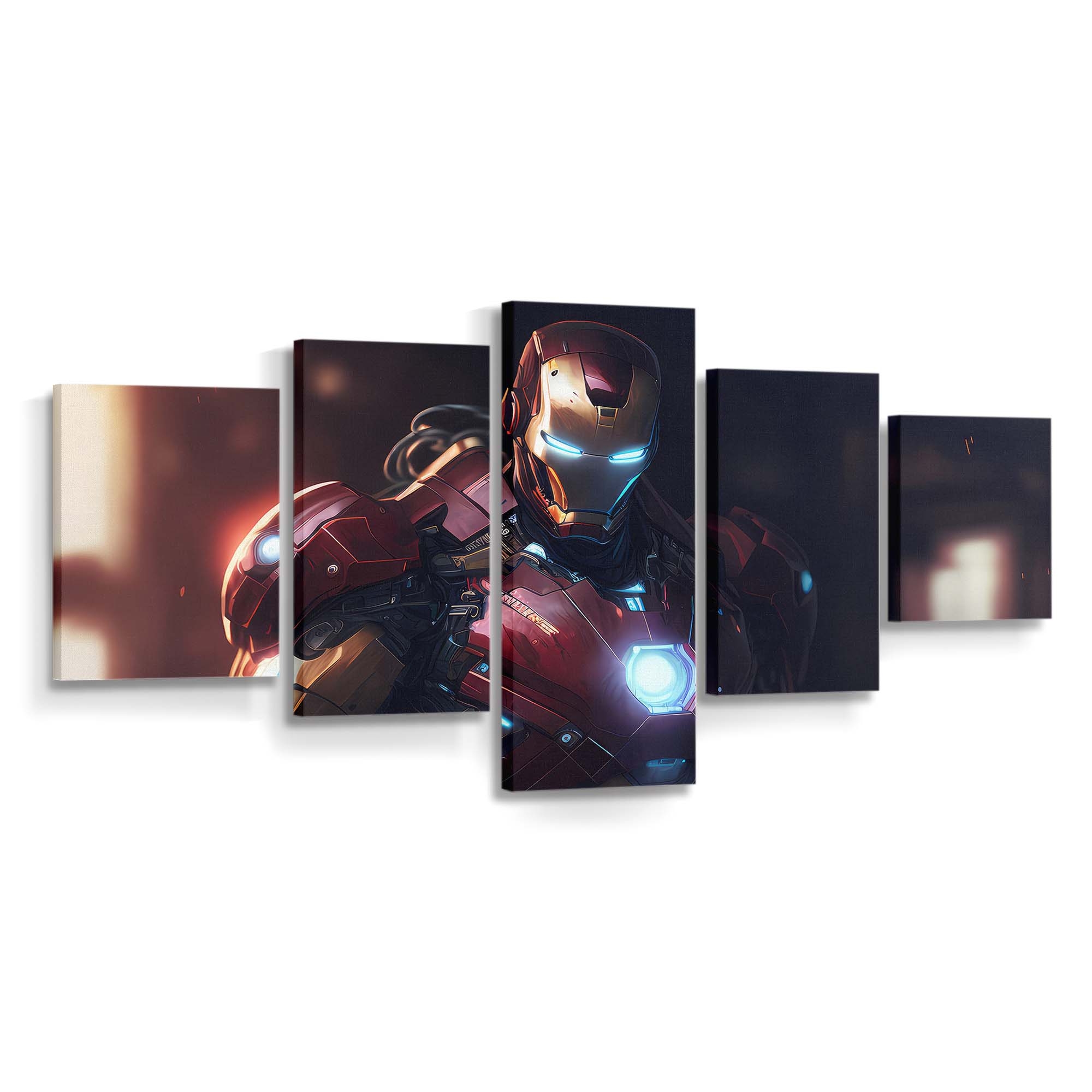 Unbesiegbarer Iron Man Leinwandbild - Wanddeko