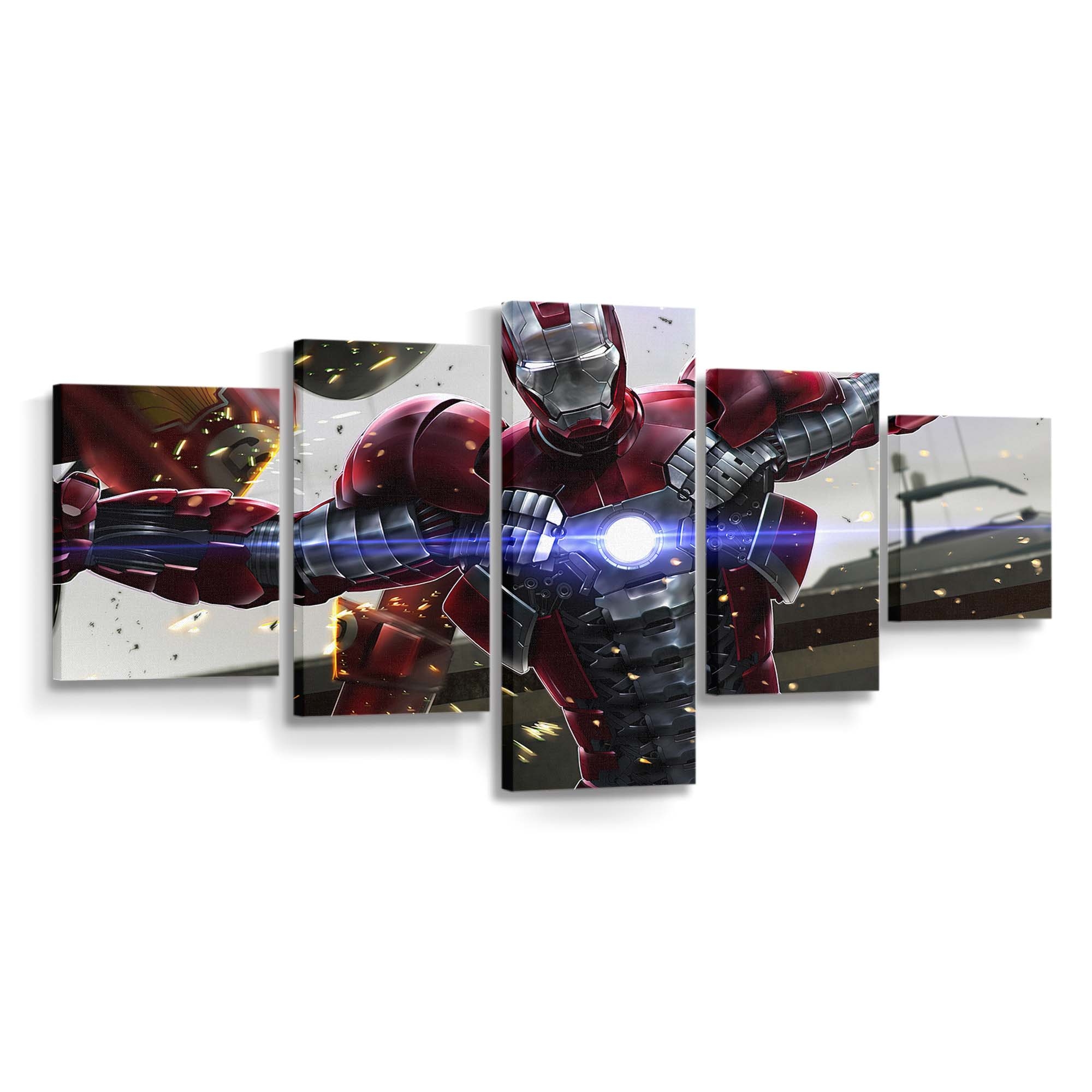 Iron Man 2020 Rüstung Leinwandbild - Wanddeko