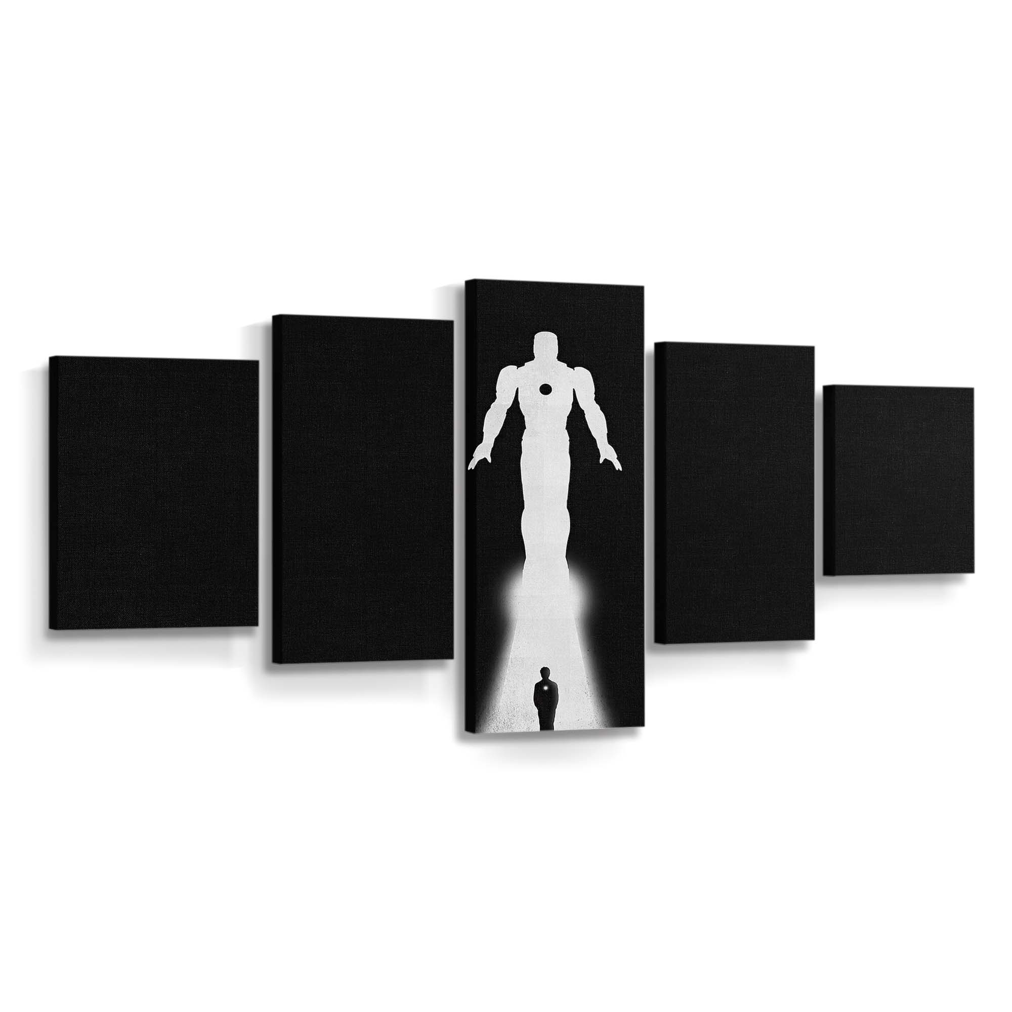 Iron Man 2020 Minimalismus Leinwandbild - Wanddeko