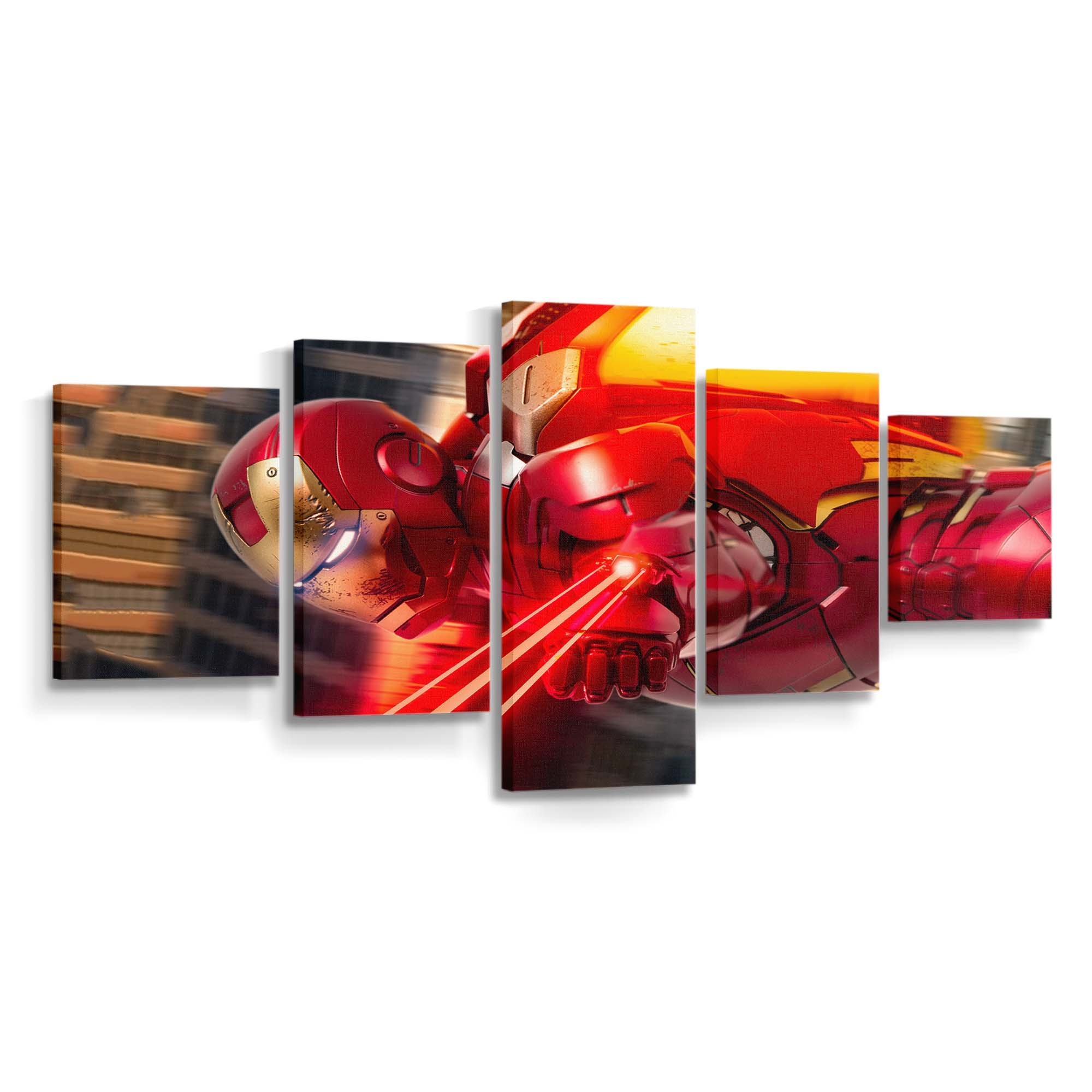 Iron Man 2023 2 Leinwandbild - Wanddeko