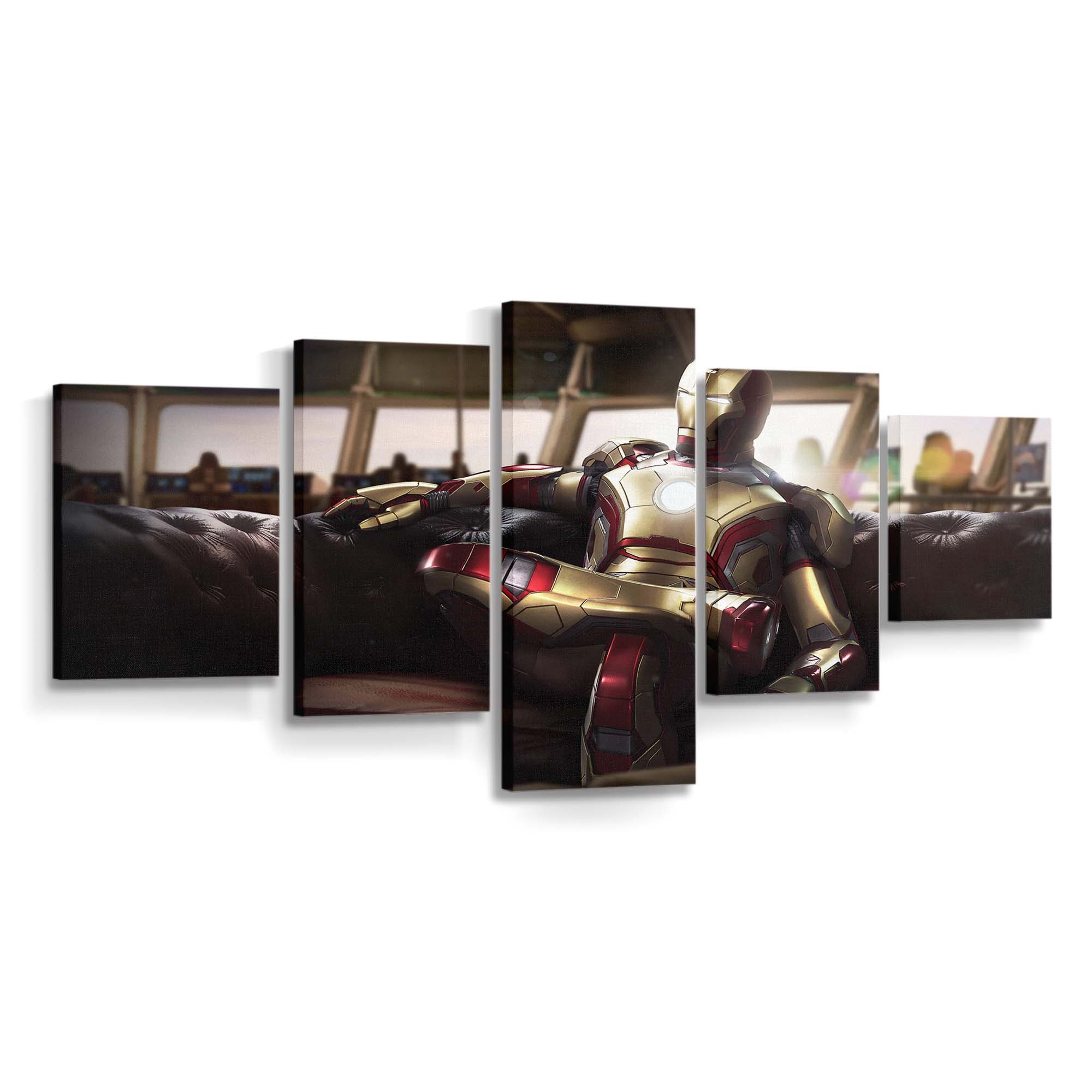 Iron Man 3 Marvel Avengers Leinwandbild - Wanddeko