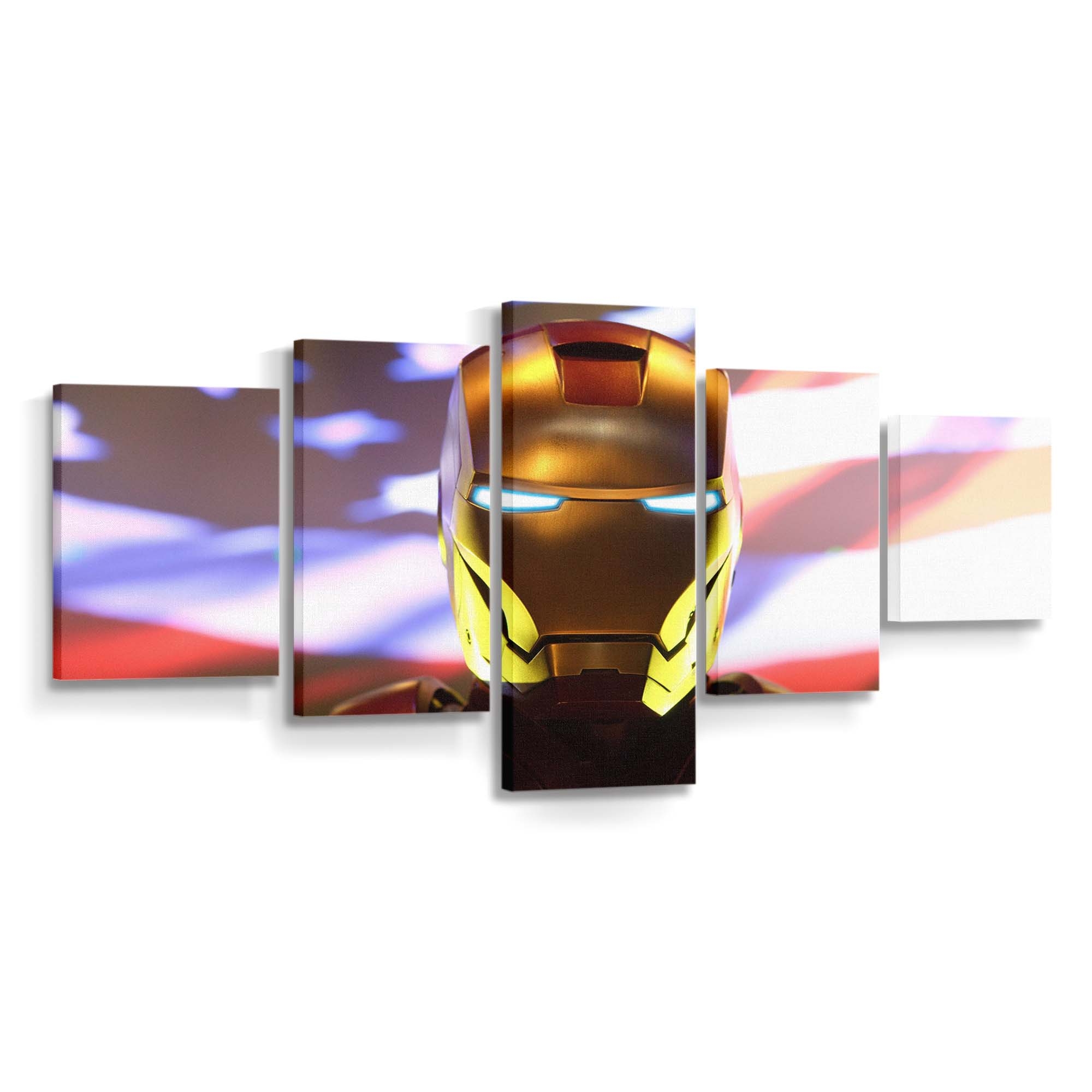 Iron Man 2018 4 Leinwandbild - Wanddeko