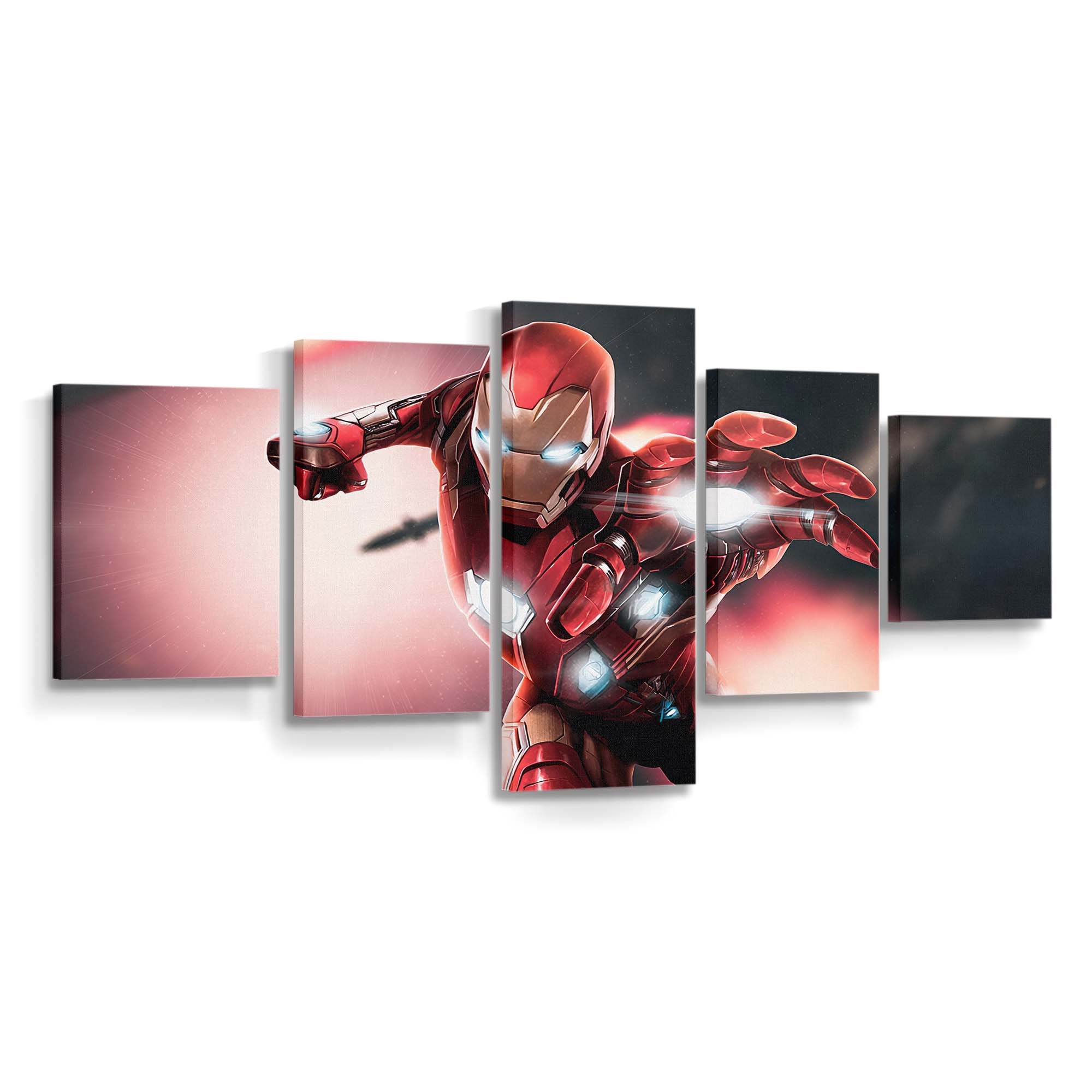 Iron Man 2020 Kunst 4 Leinwandbild - Wanddeko