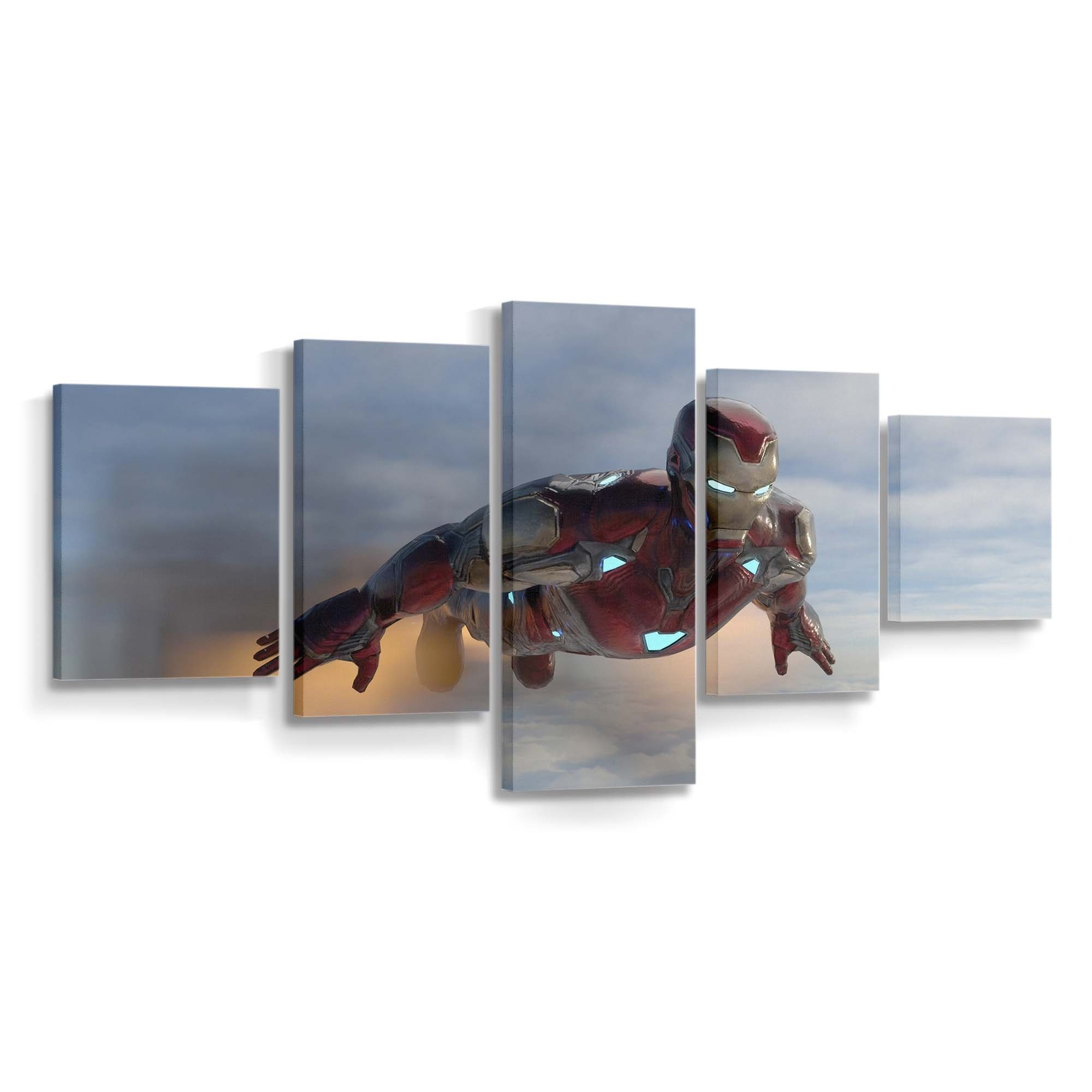 Iron Man Kunst Neu Leinwandbild - Wanddeko