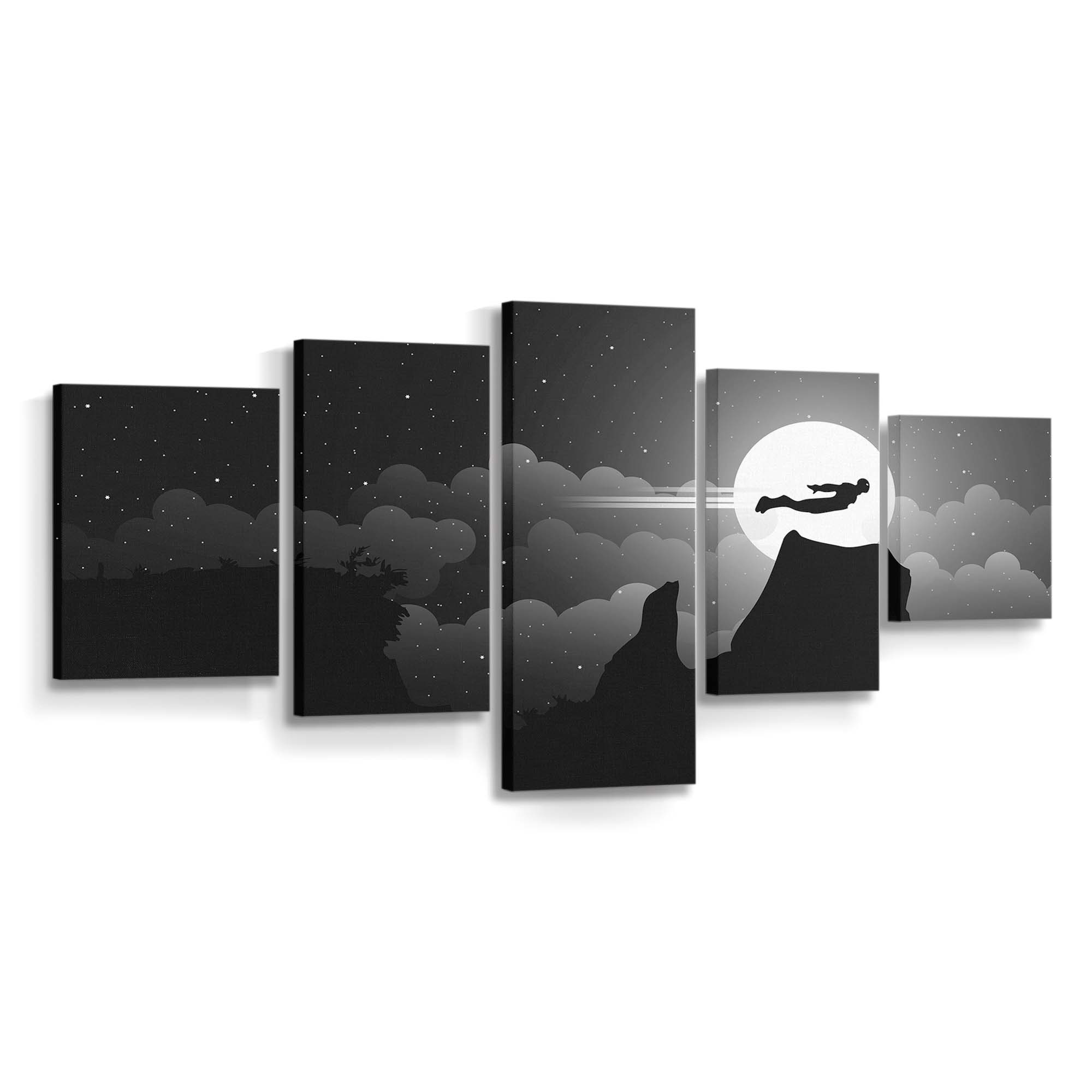 Iron Man Illustration Leinwandbild - Wanddeko