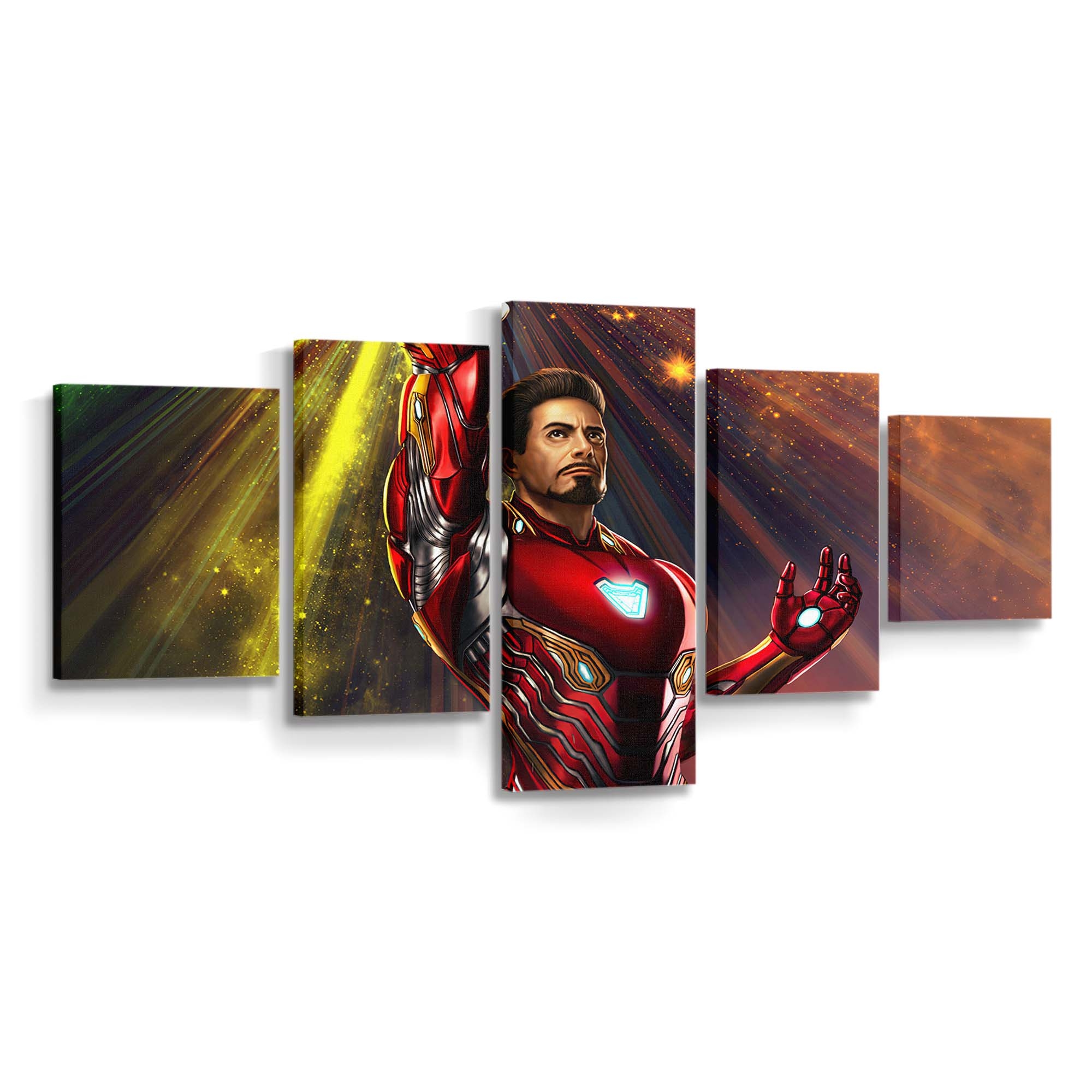 Iron Man Infinity Gauntlet Leinwandbild - Wanddeko