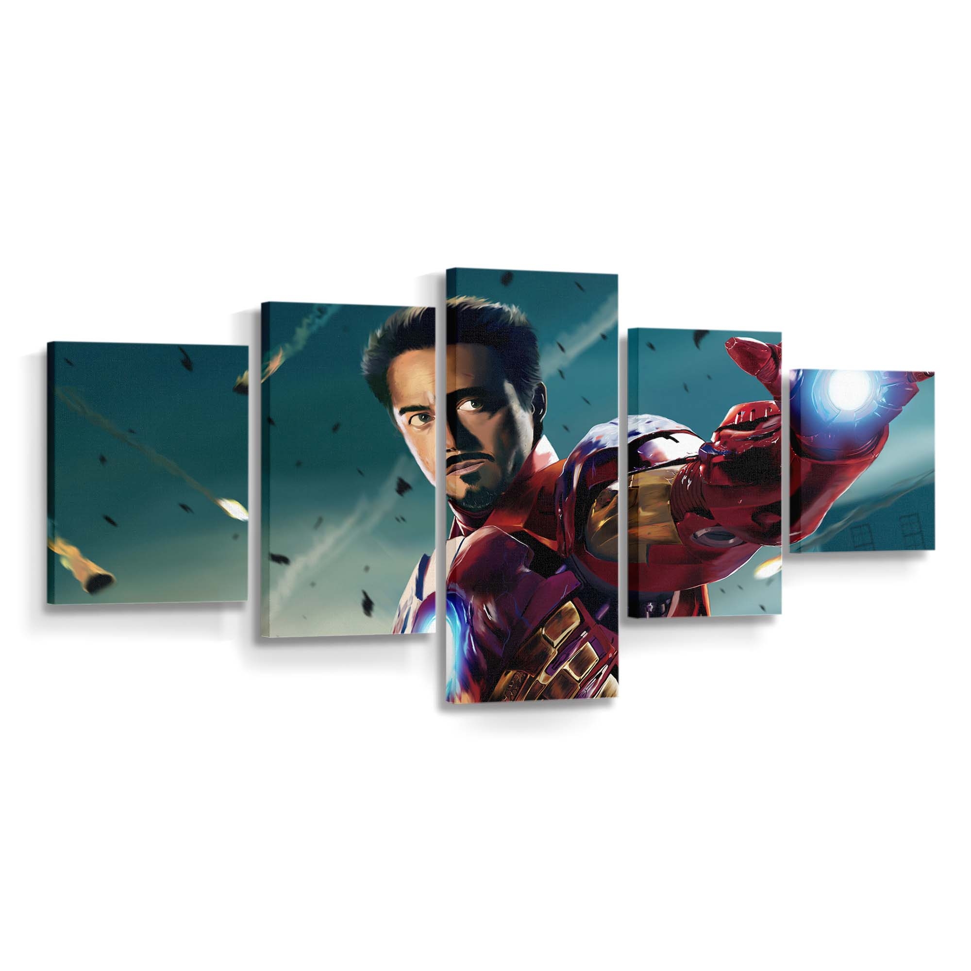 Iron Man Avengers 2 Leinwandbild - Wanddeko