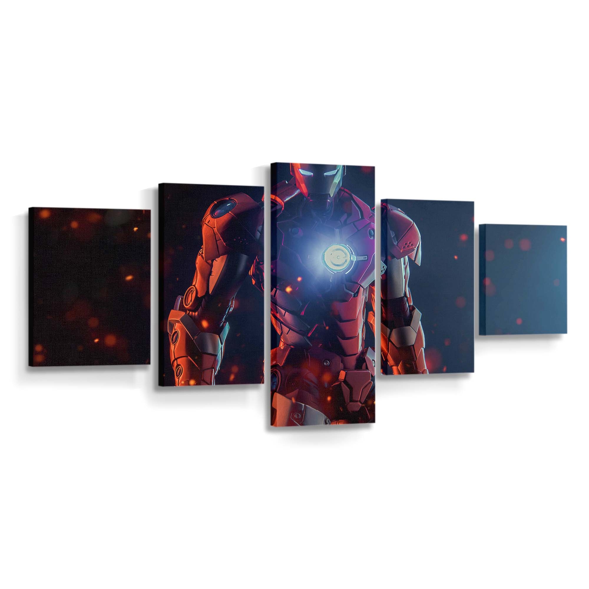 Iron Man Neue Künste Leinwandbild - Wanddeko