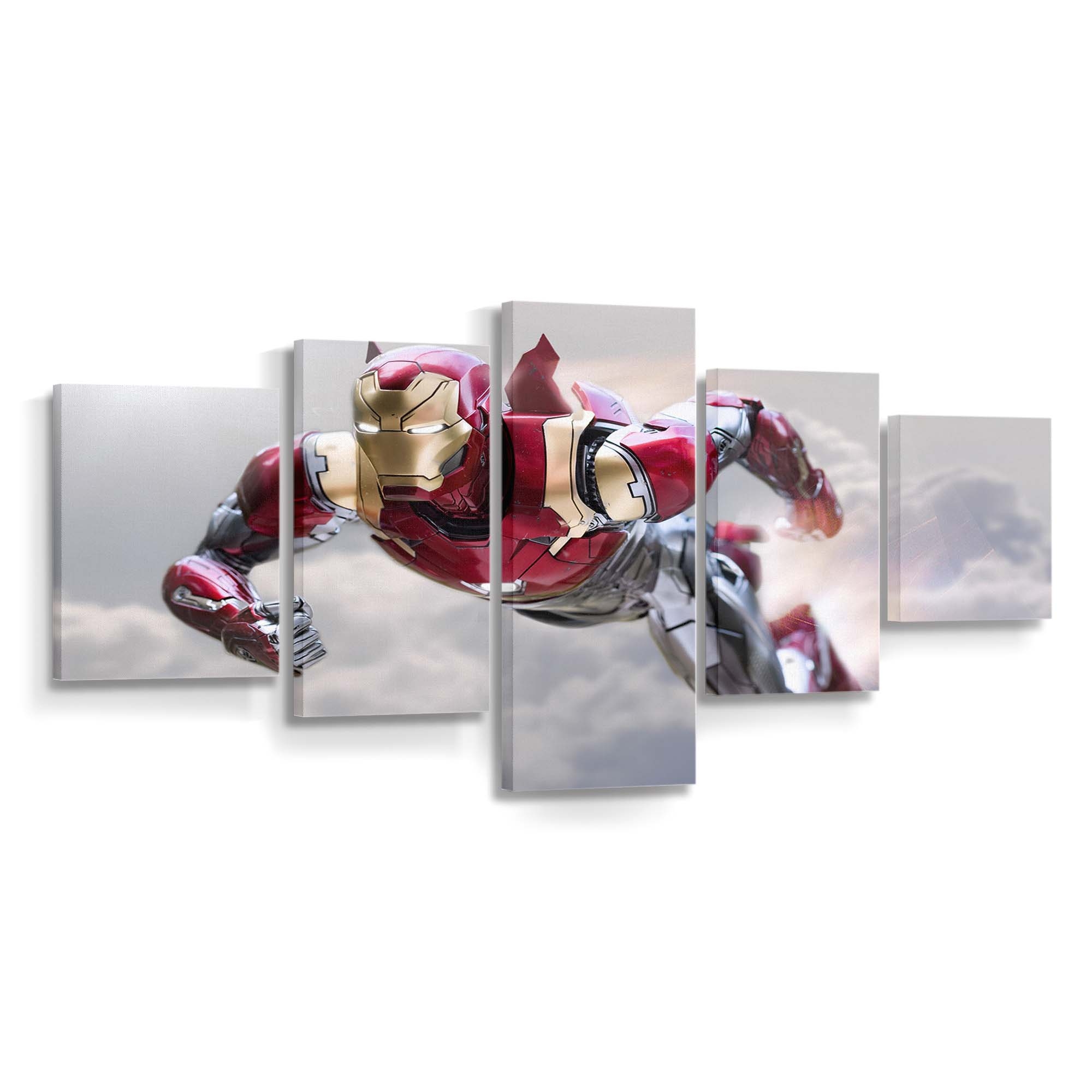 Iron Man Neu 5 Leinwandbild - Wanddeko