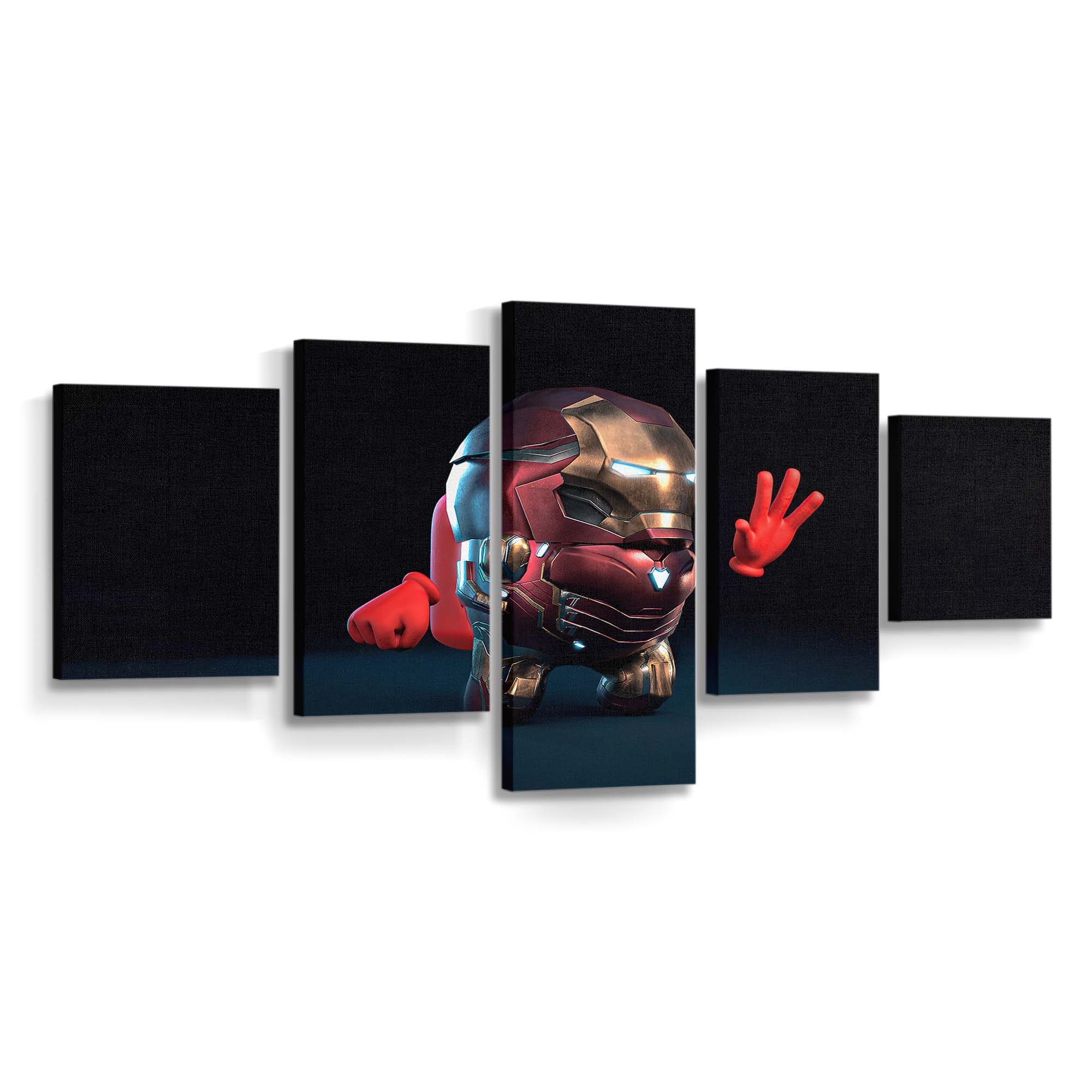 Iron Man Among Us Leinwandbild - Wanddeko