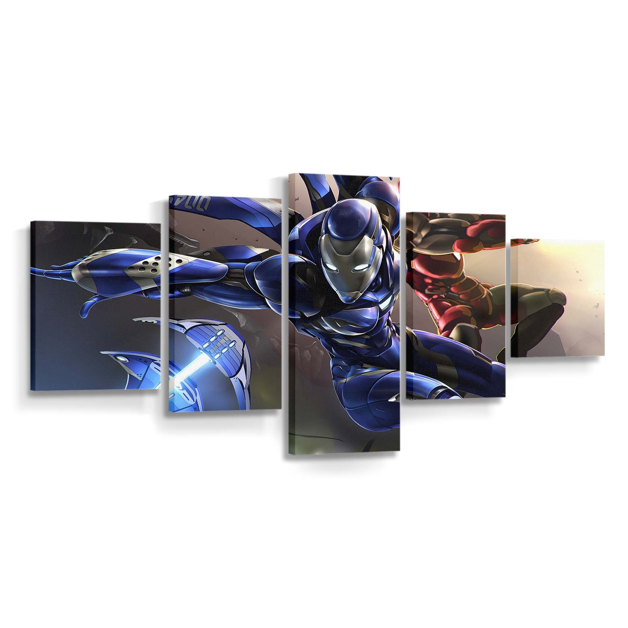 Iron Man und Pepper Potts Rettungsanzug Leinwandbild - Wanddeko