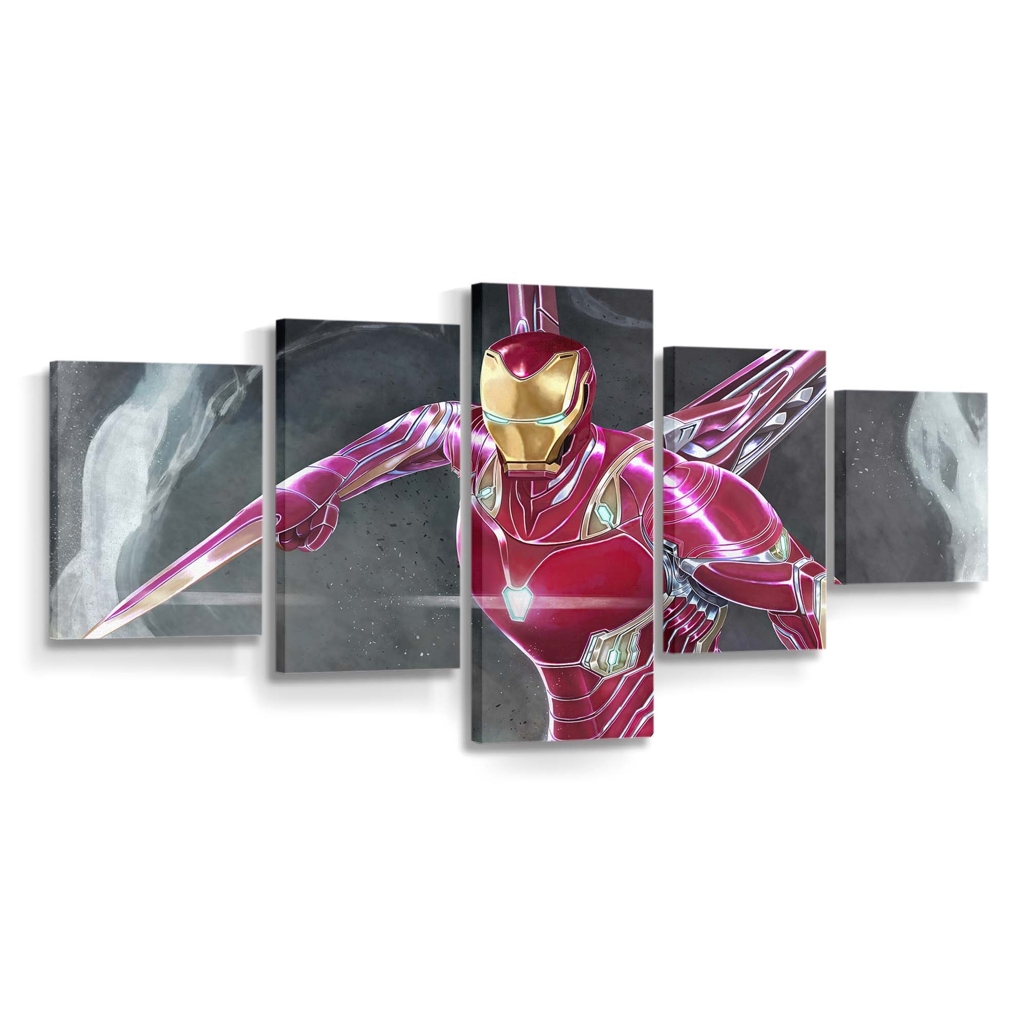 Iron Man Rüstung Leinwandbild - Wanddeko