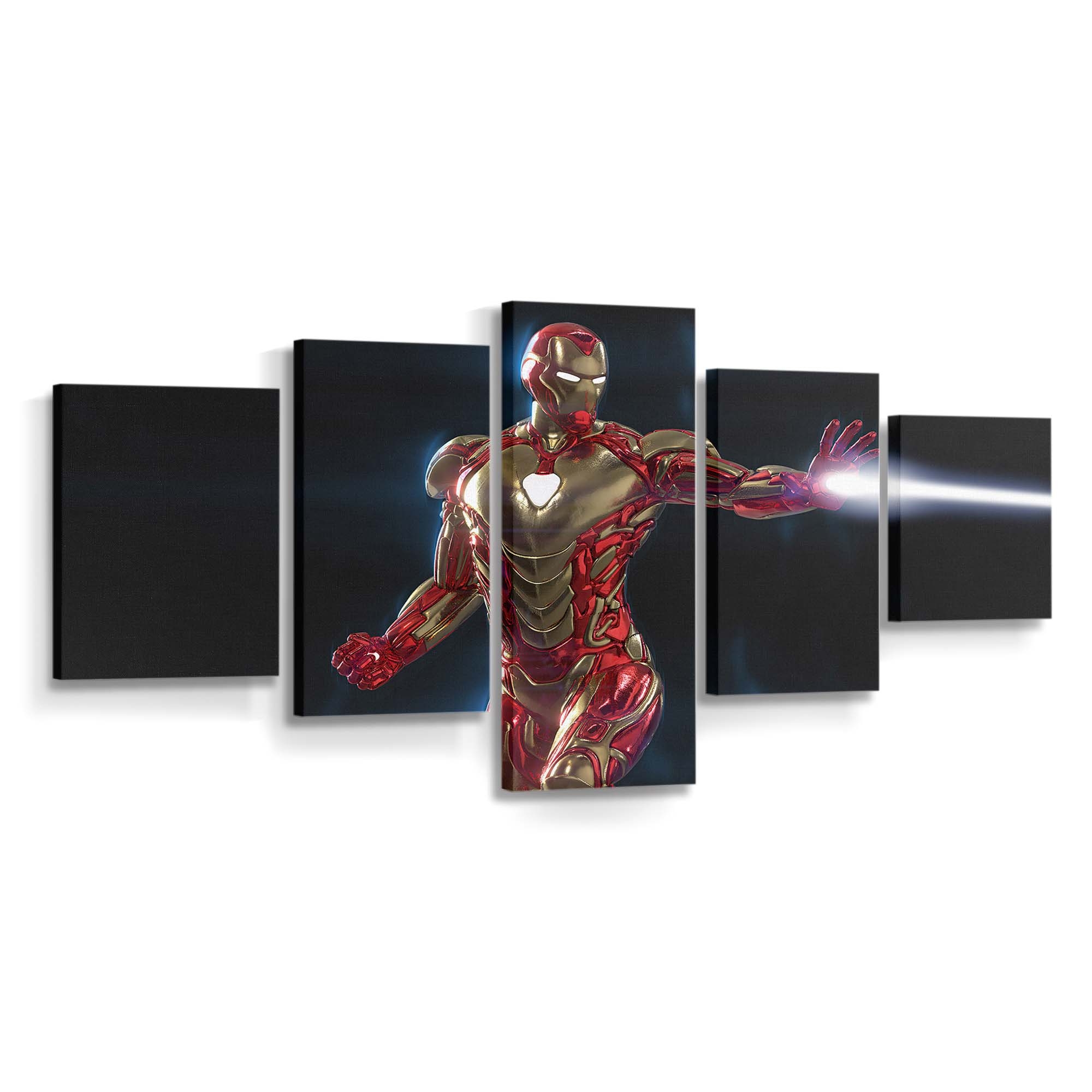 Iron Man Kunstwerk 2020 2 Leinwandbild - Wanddeko