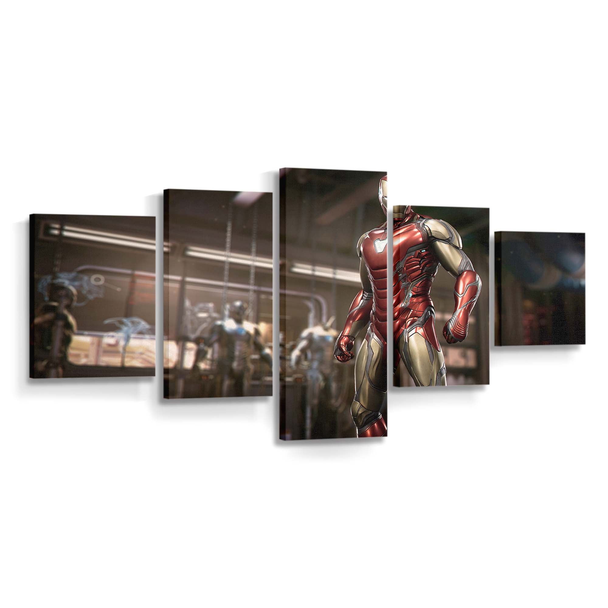 Iron Man Avengers End Game Marvel Avengers Leinwandbild - Wanddeko
