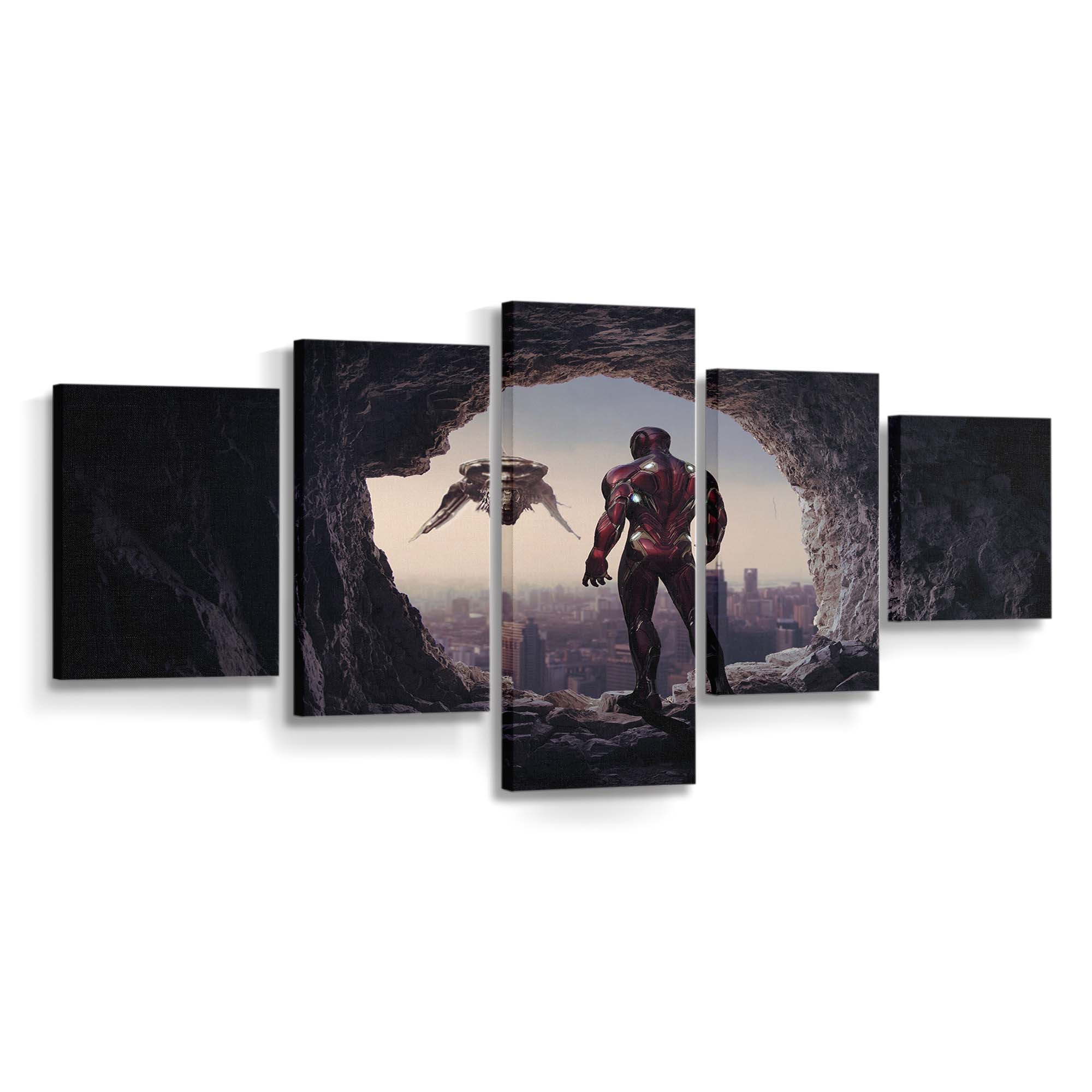 Iron Man Avengers Endgame Lost World Leinwandbild - Wanddeko