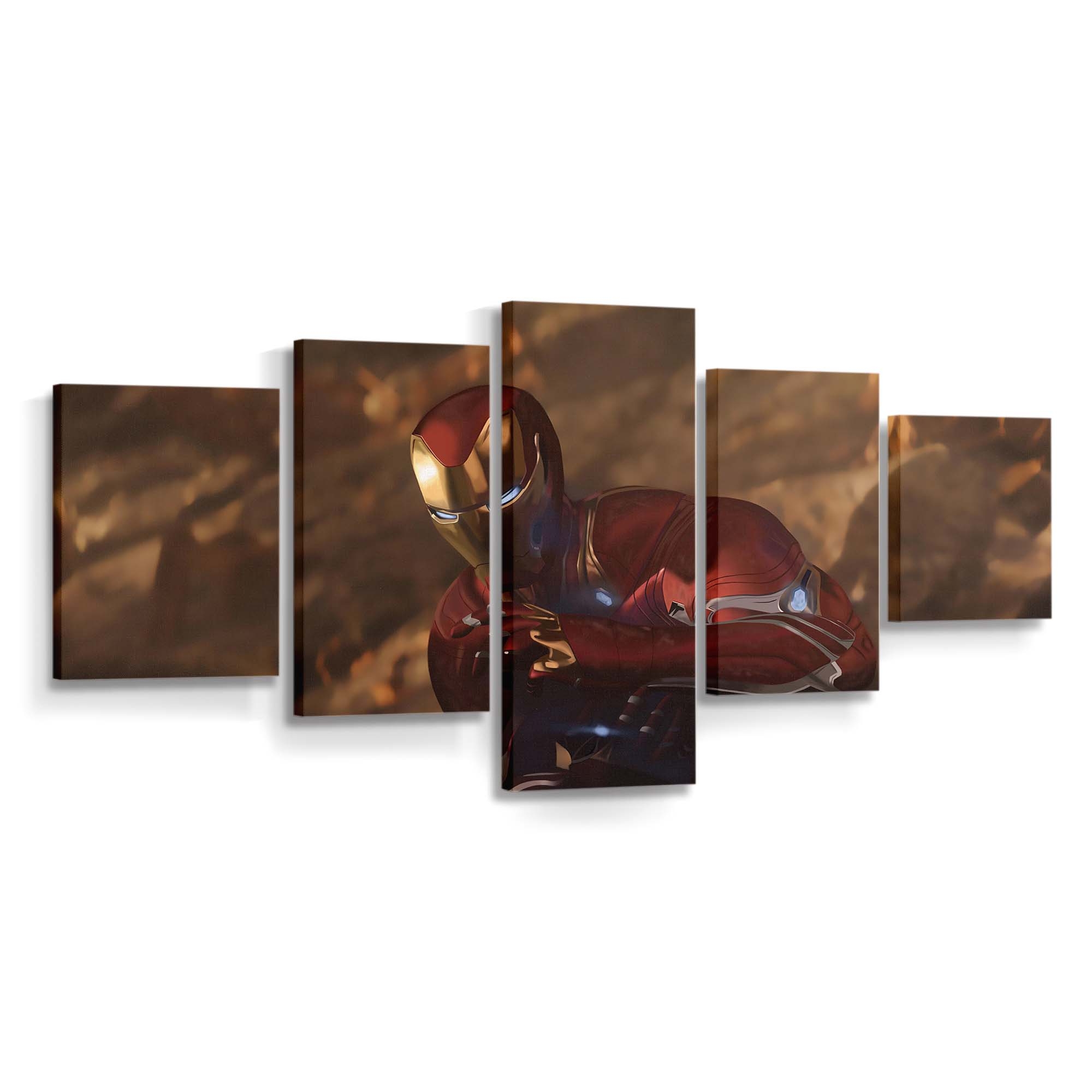 Iron Man Avengers Infinity War Kunstwerk Leinwandbild - Wanddeko