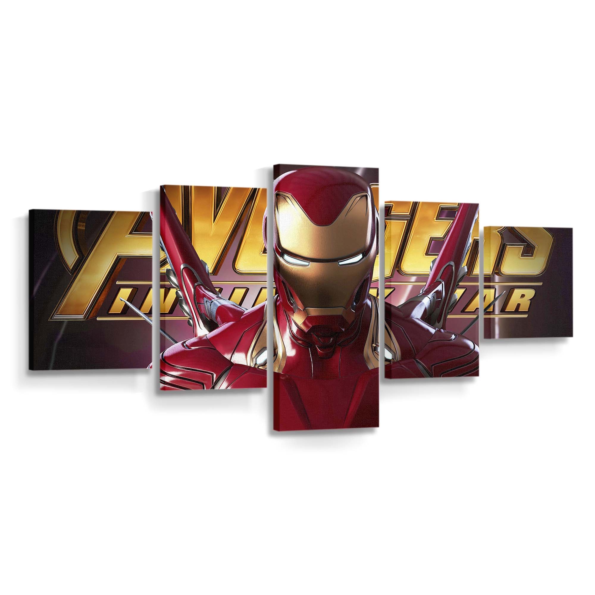 Iron Man Avengers Infinity War Anzug Leinwandbild - Wanddeko