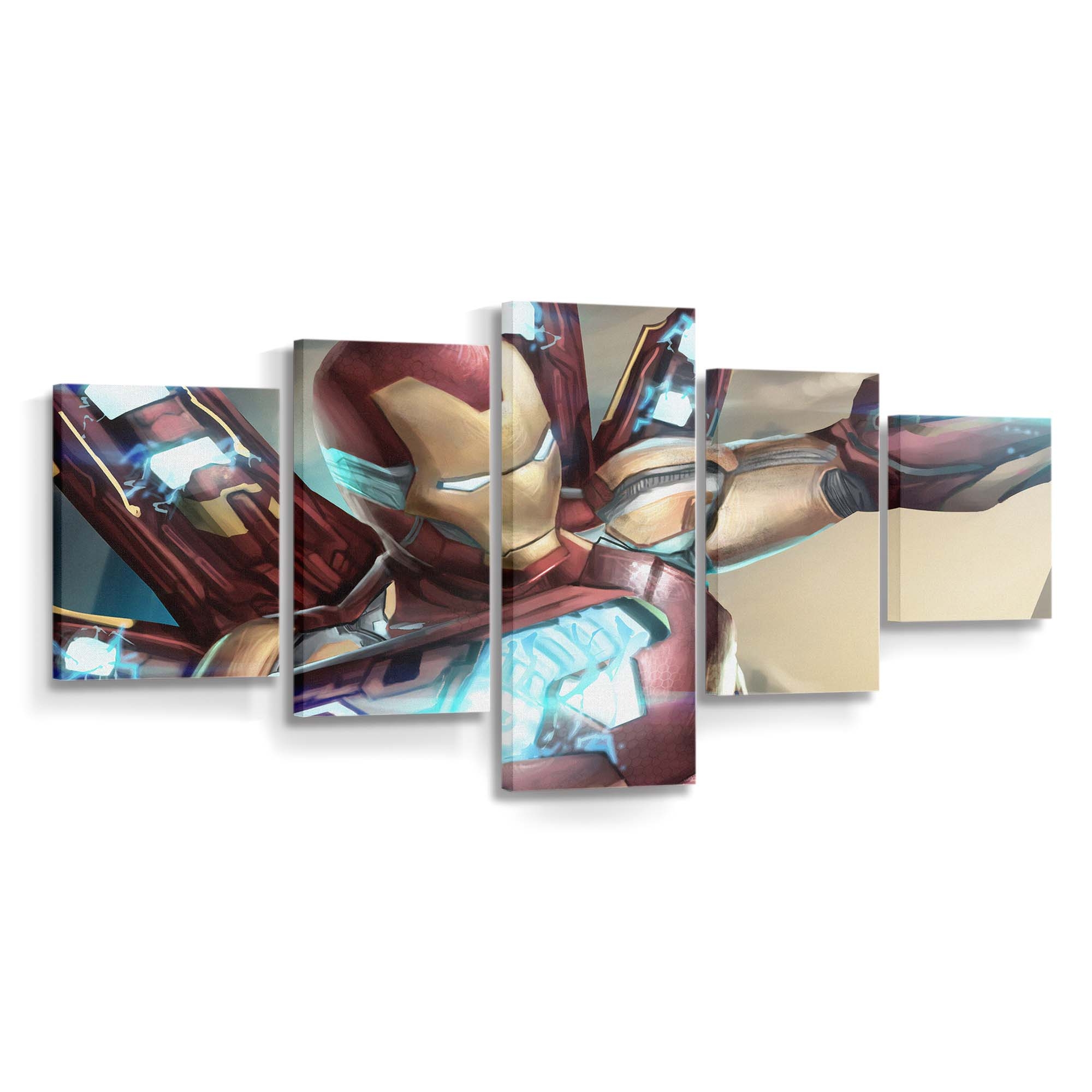 Iron Man Canon Blaster Leinwandbild - Wanddeko