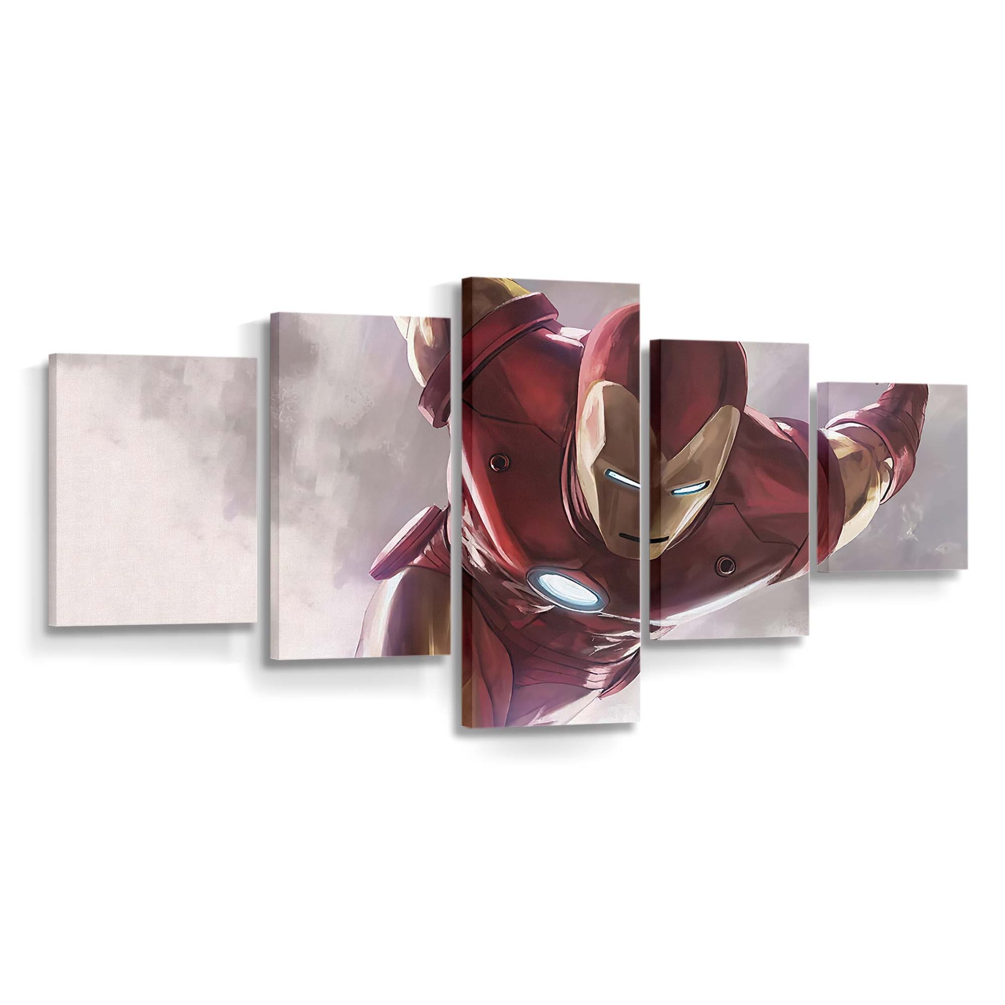 Iron Man Comic-Variante Leinwandbild - Wanddeko