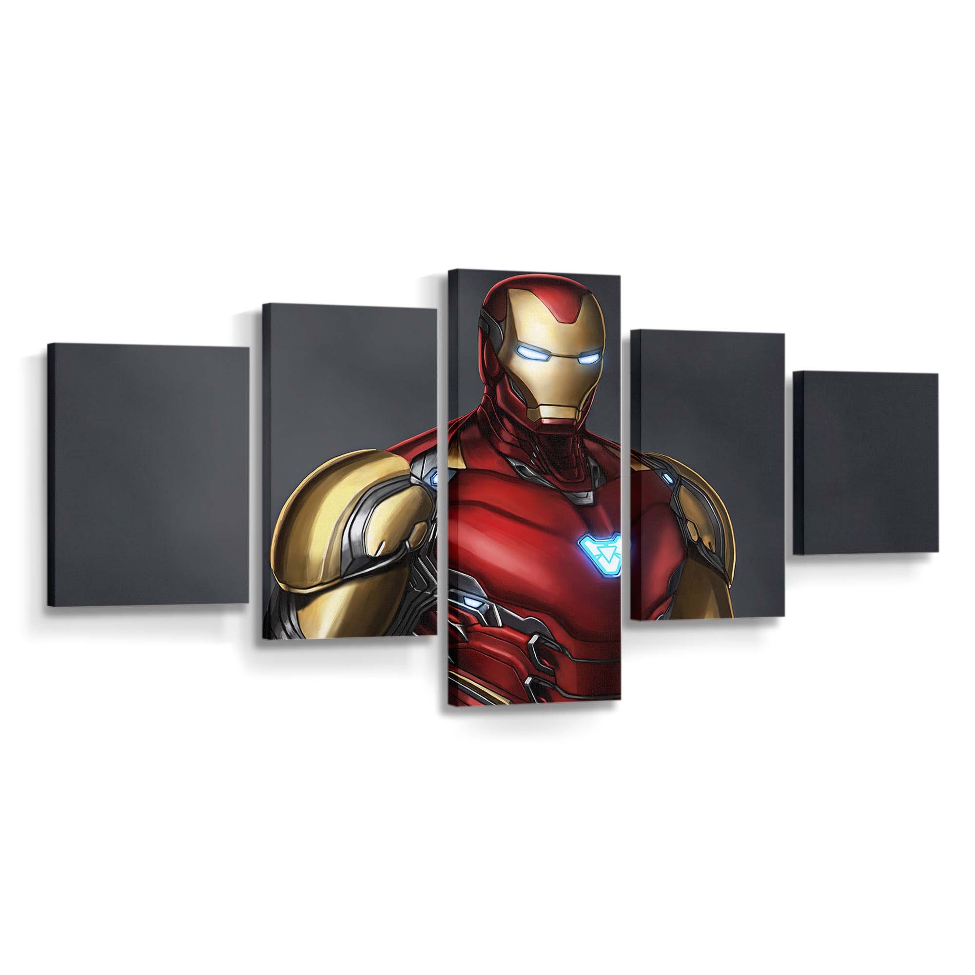 Iron Man Konzeptkunst Leinwandbild - Wanddeko