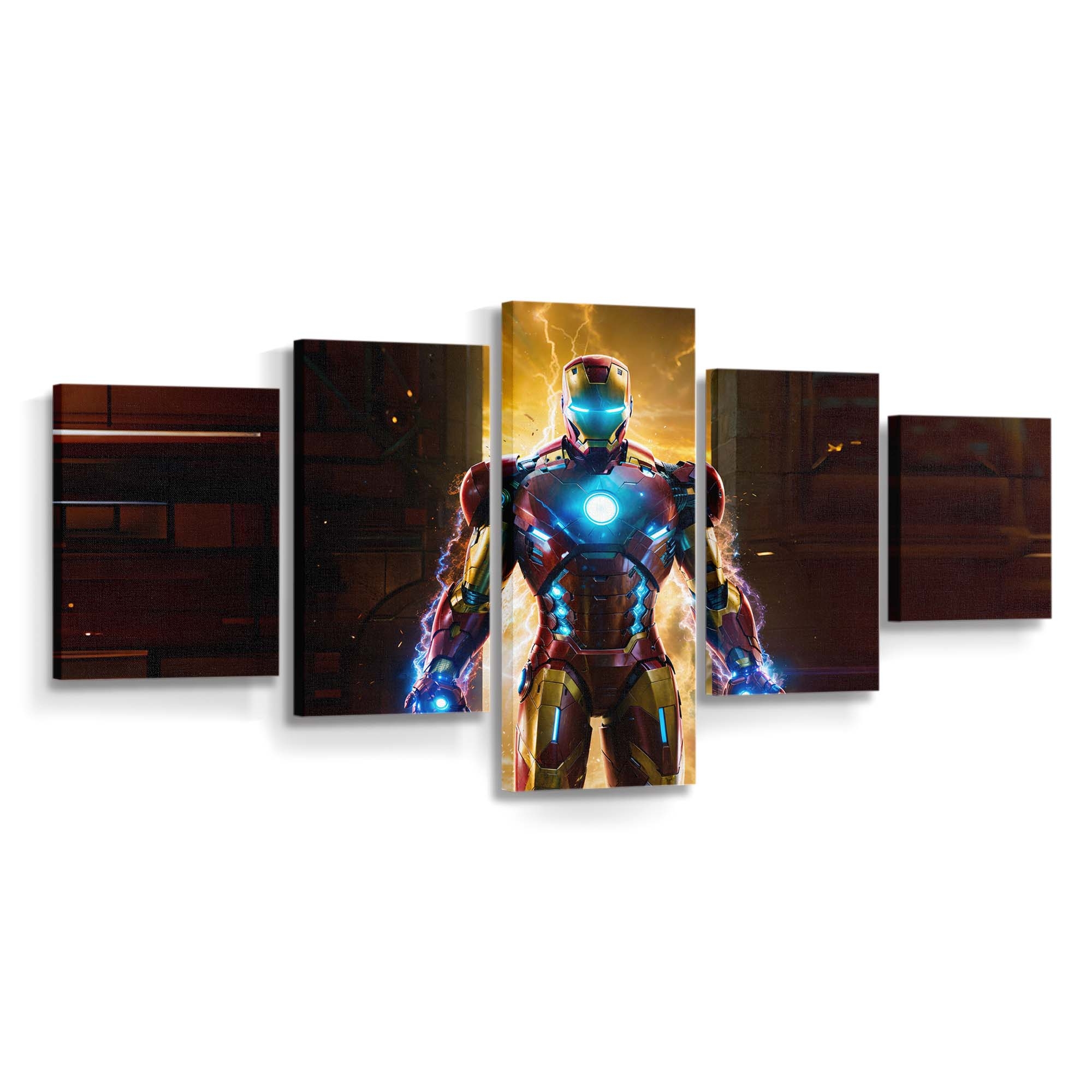 Iron Man Cutting Edge Tech Anzug Leinwandbild - Wanddeko