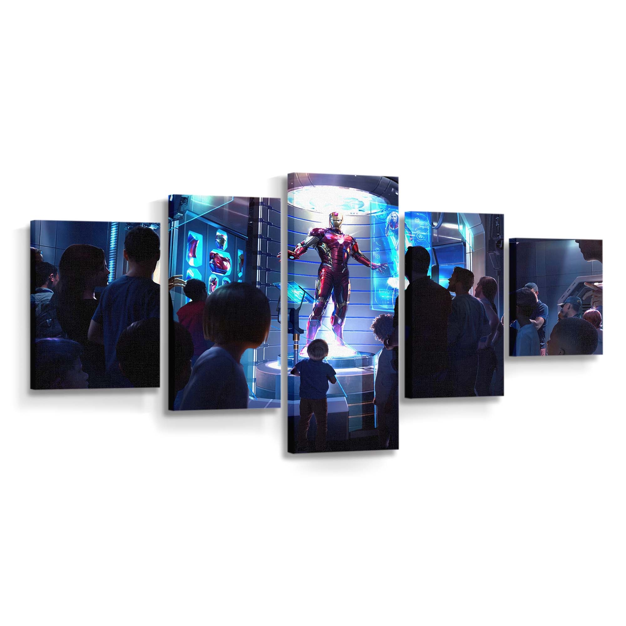 Iron Man Disneyland 2023 Leinwandbild - Wanddeko